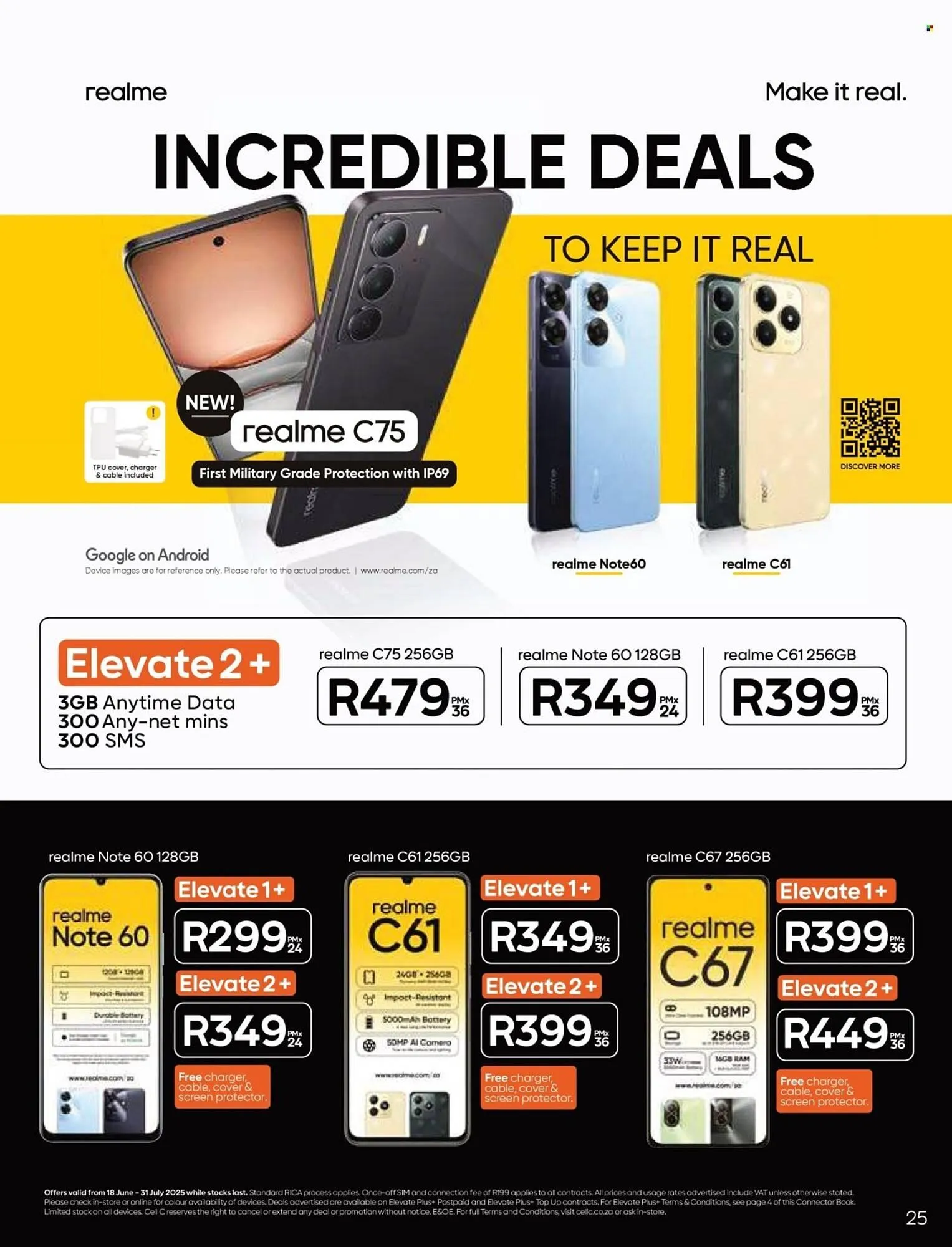 Cell C catalogue from 18 June to 31 July 2025 - Catalogue Page 25