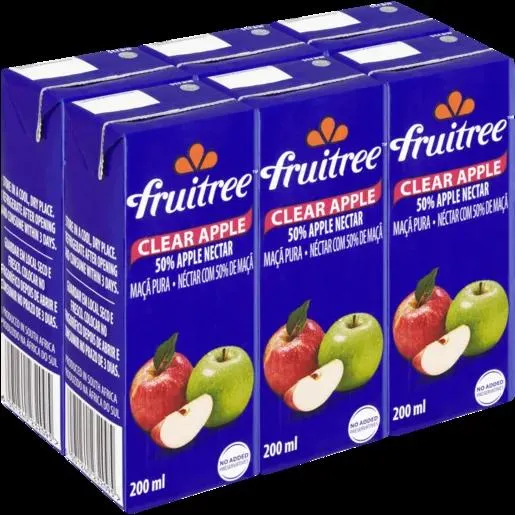 Fruitree 50% Apple Nectar 6 x 200ml