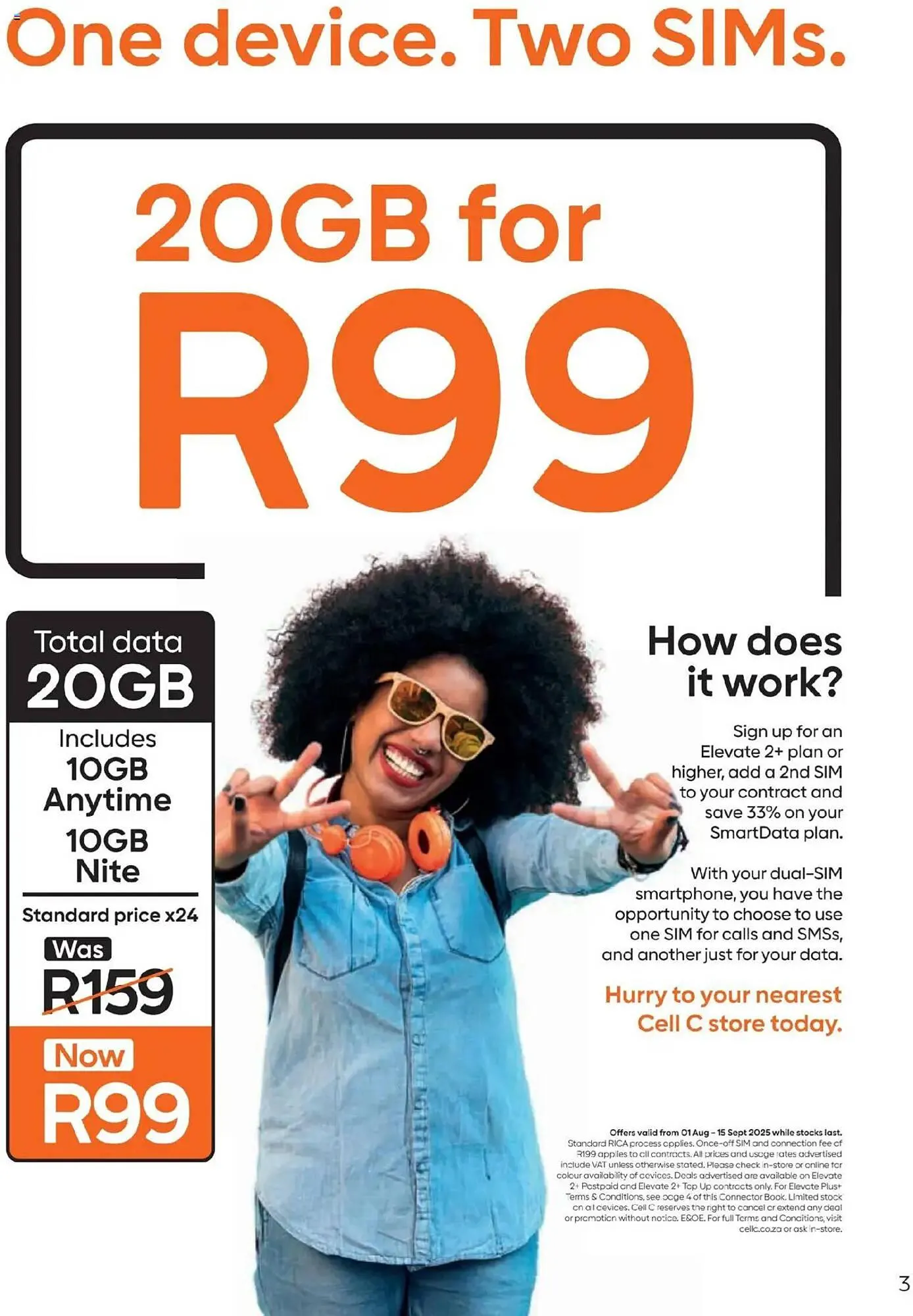 Cell C catalogue from 1 August to 15 September 2025 - Catalogue Page 3