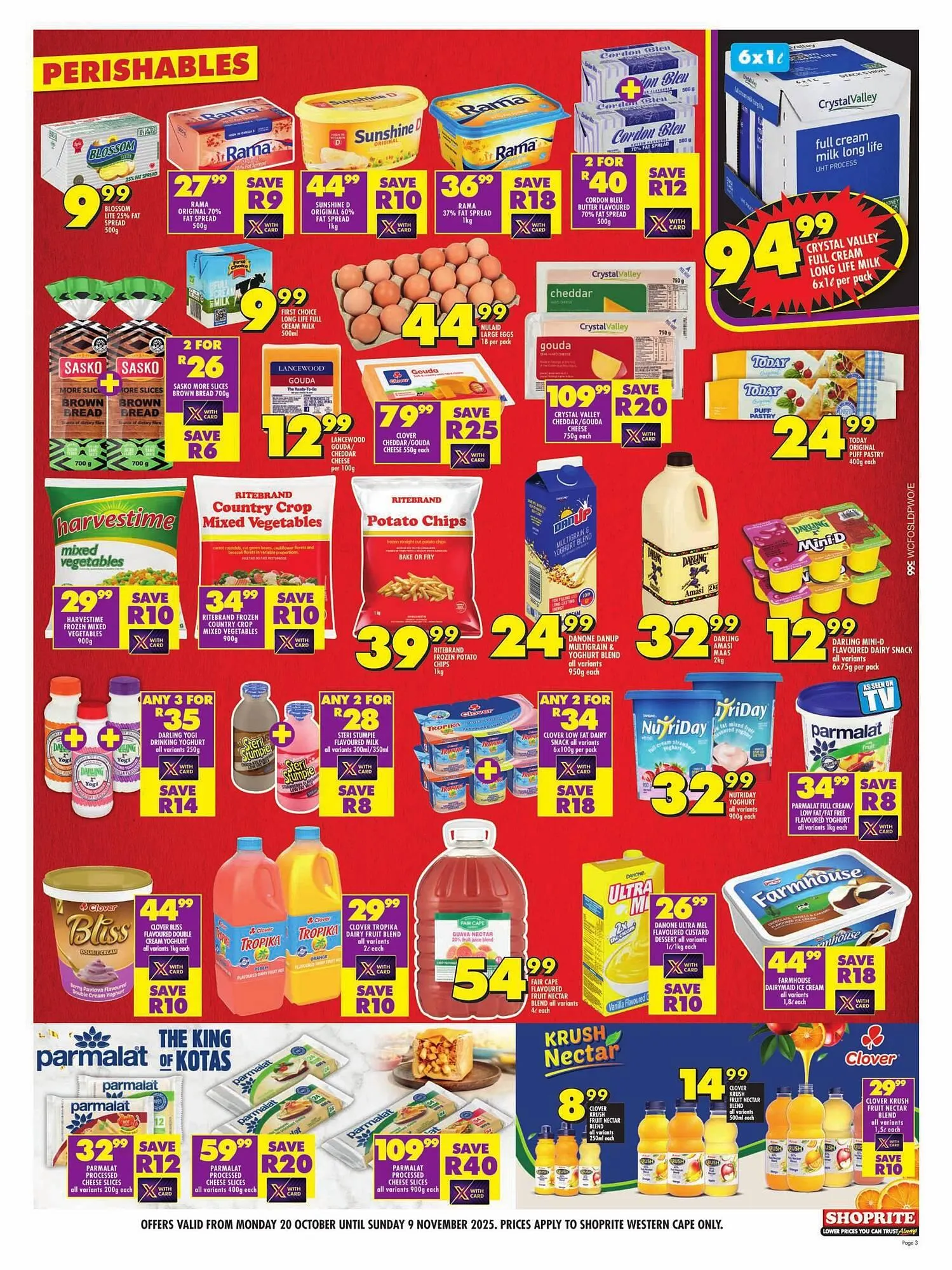 Shoprite catalogue from 20 October to 9 November 2025 - Catalogue Page 3