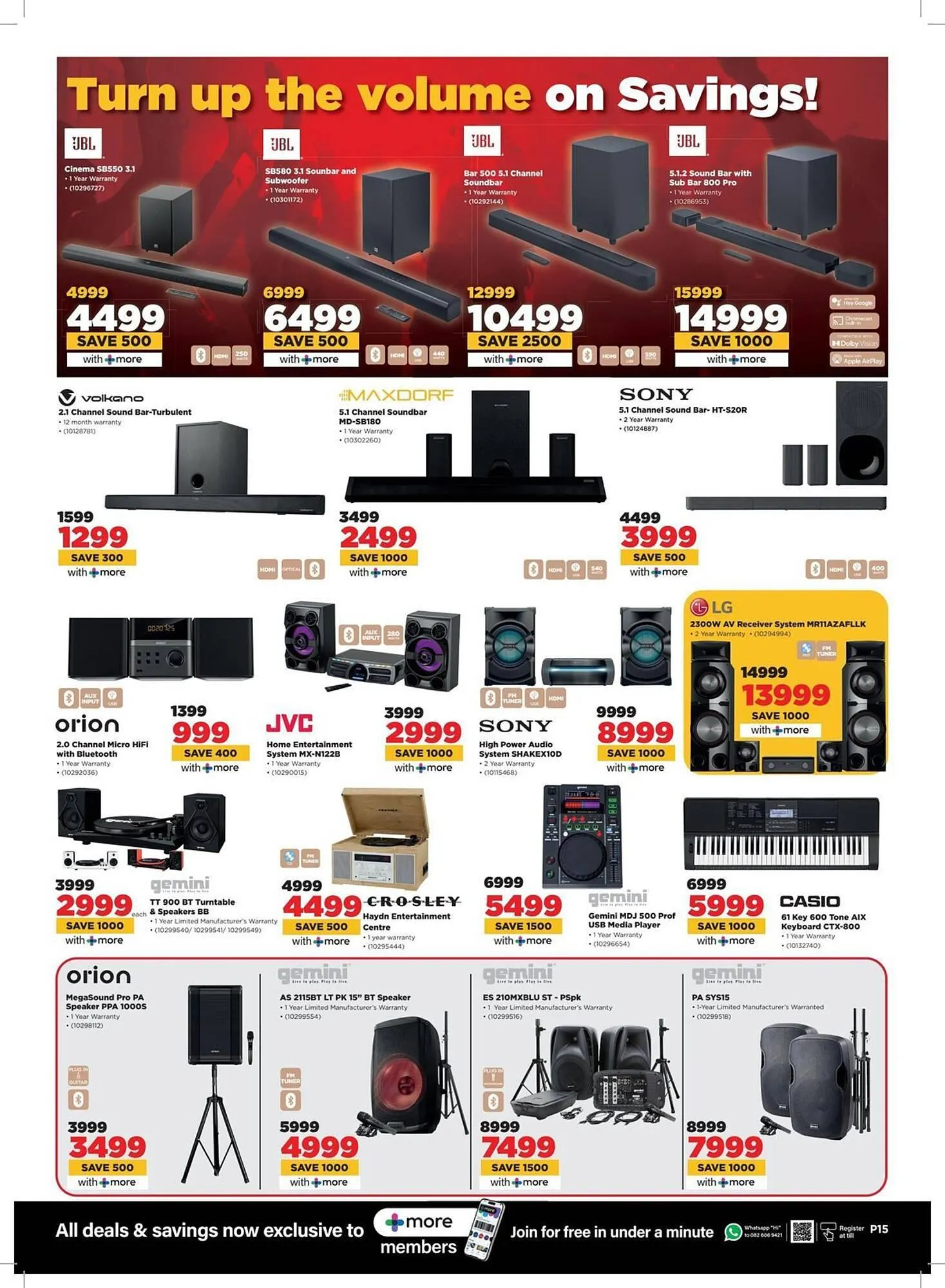 HiFi Corp catalogue from 1 April to 27 April 2025 - Catalogue Page 15