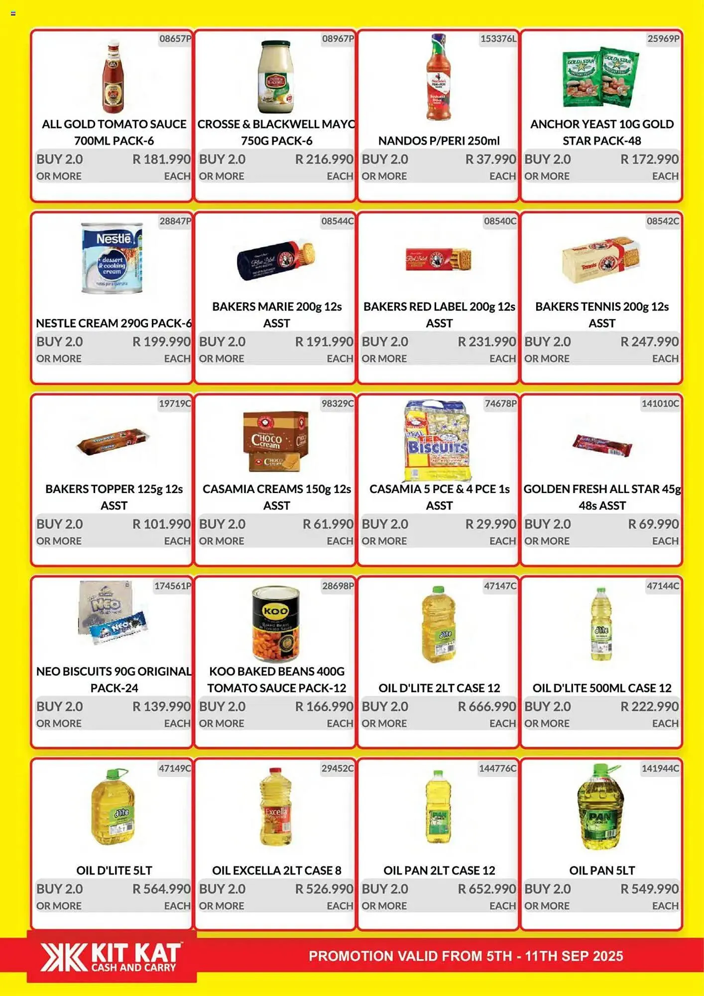 KitKat Cash and Carry catalogue from 5 September to 11 September 2025 - Catalogue Page 8