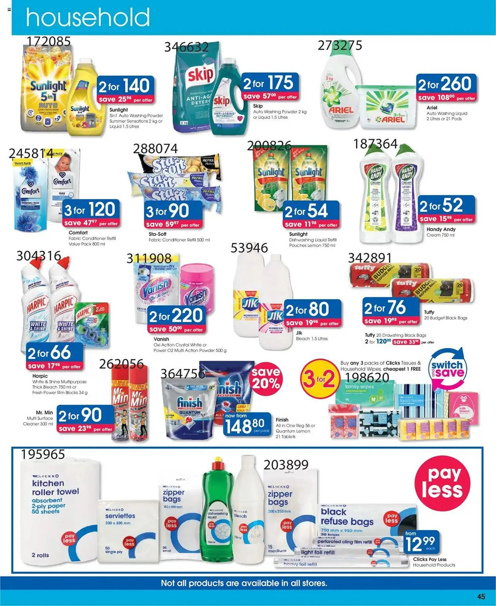Clicks catalogue from 21 August to 8 September 2025 - Catalogue Page 45