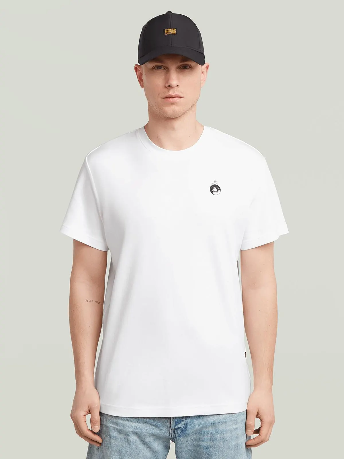 G-Star Men's Ventura White T-Shirt