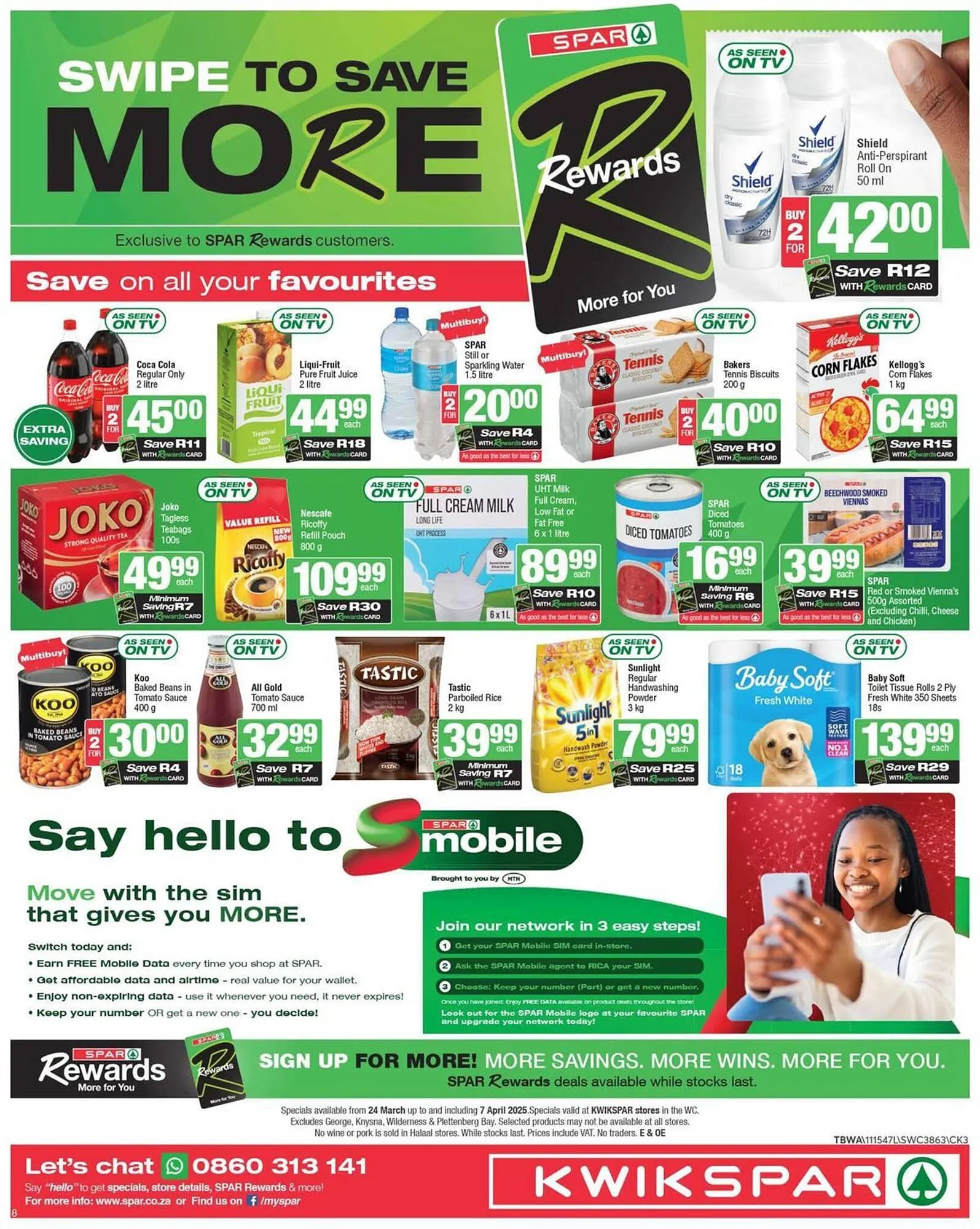 KwikSpar catalogue from 24 March to 21 April 2025 - Catalogue Page 4