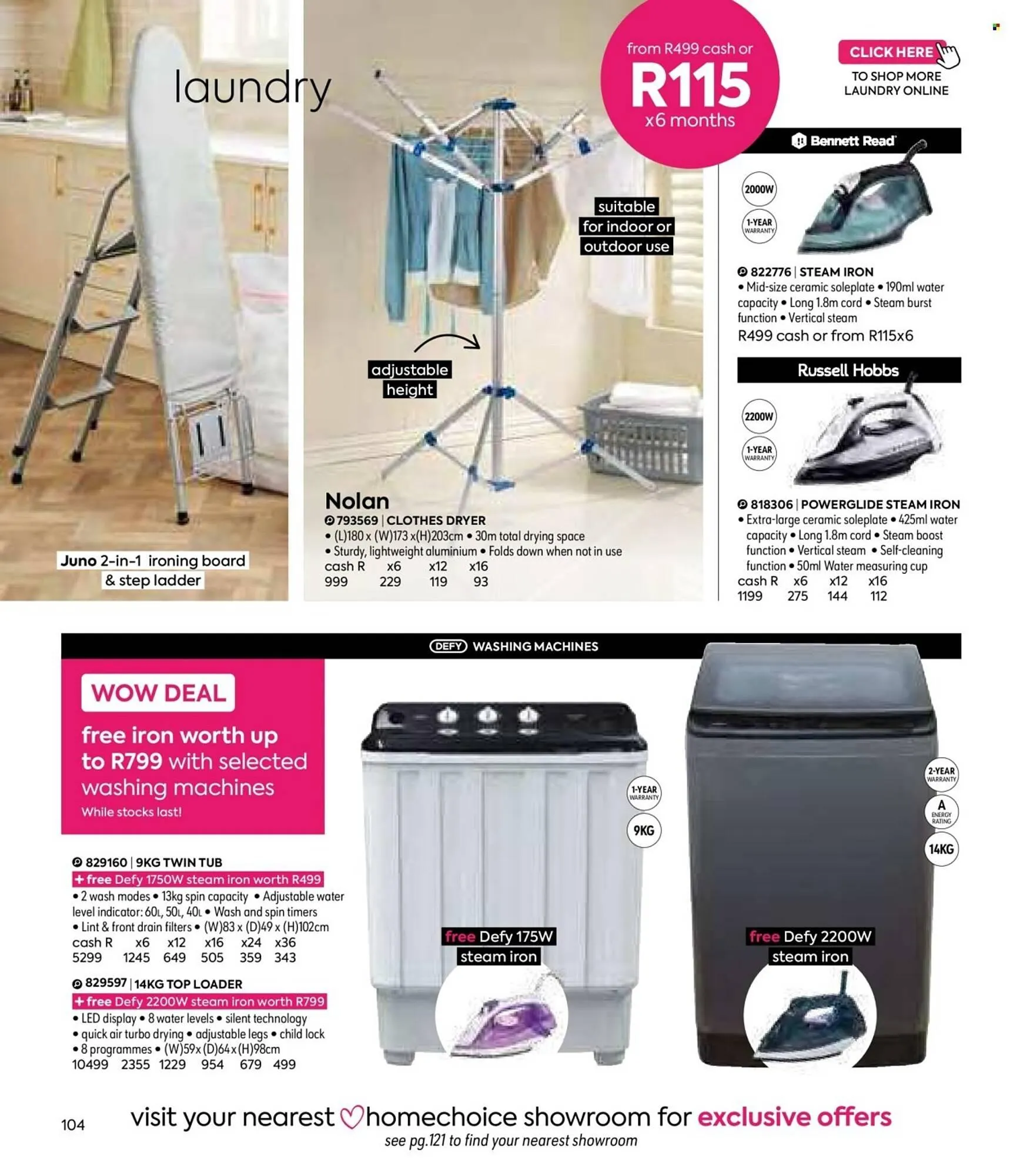 HomeChoice catalogue from 24 April to 26 June 2025 - Catalogue Page 104