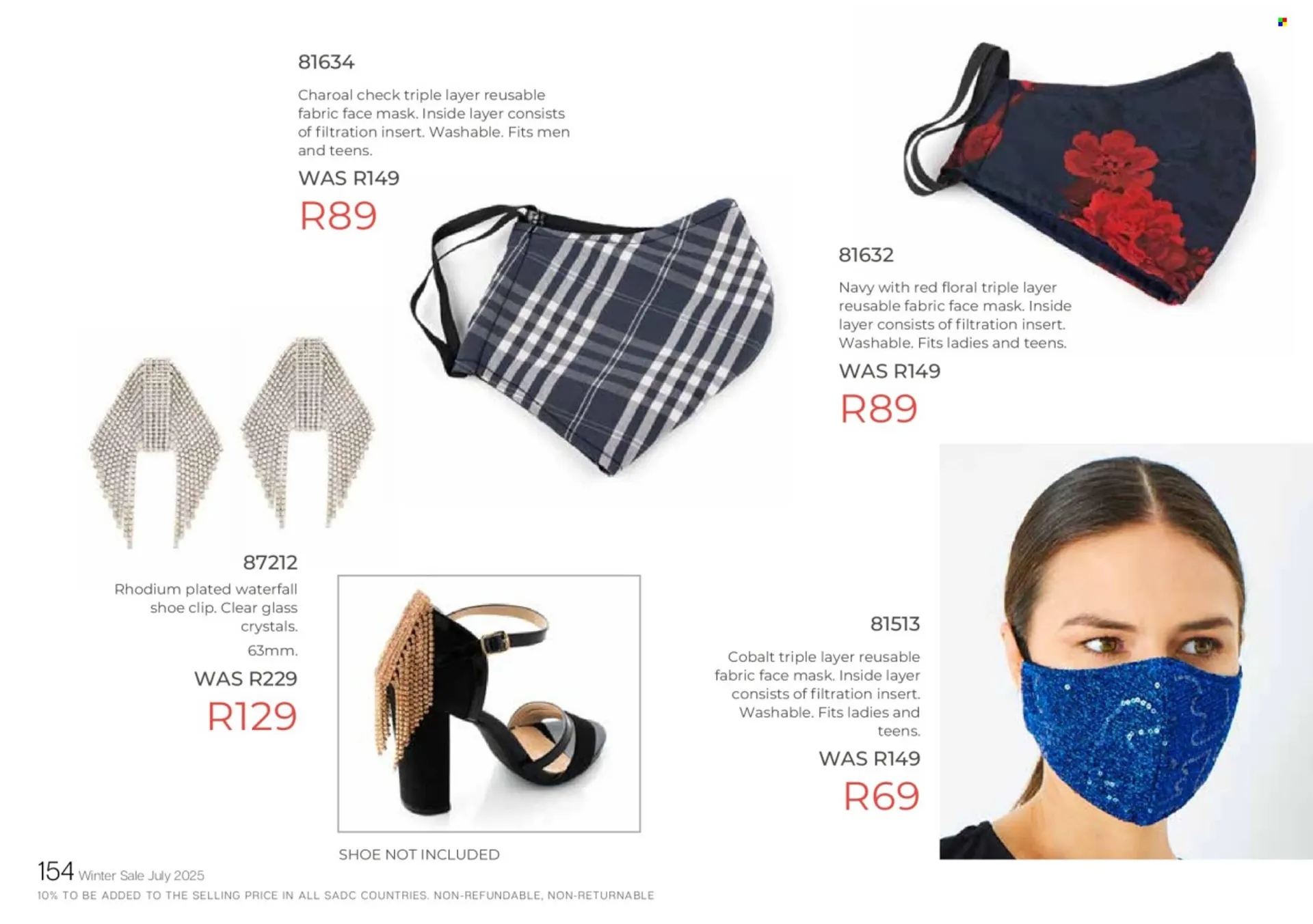 Honey Fashion Accessories catalogue from 20 July to 28 July 2025 - Catalogue Page 156