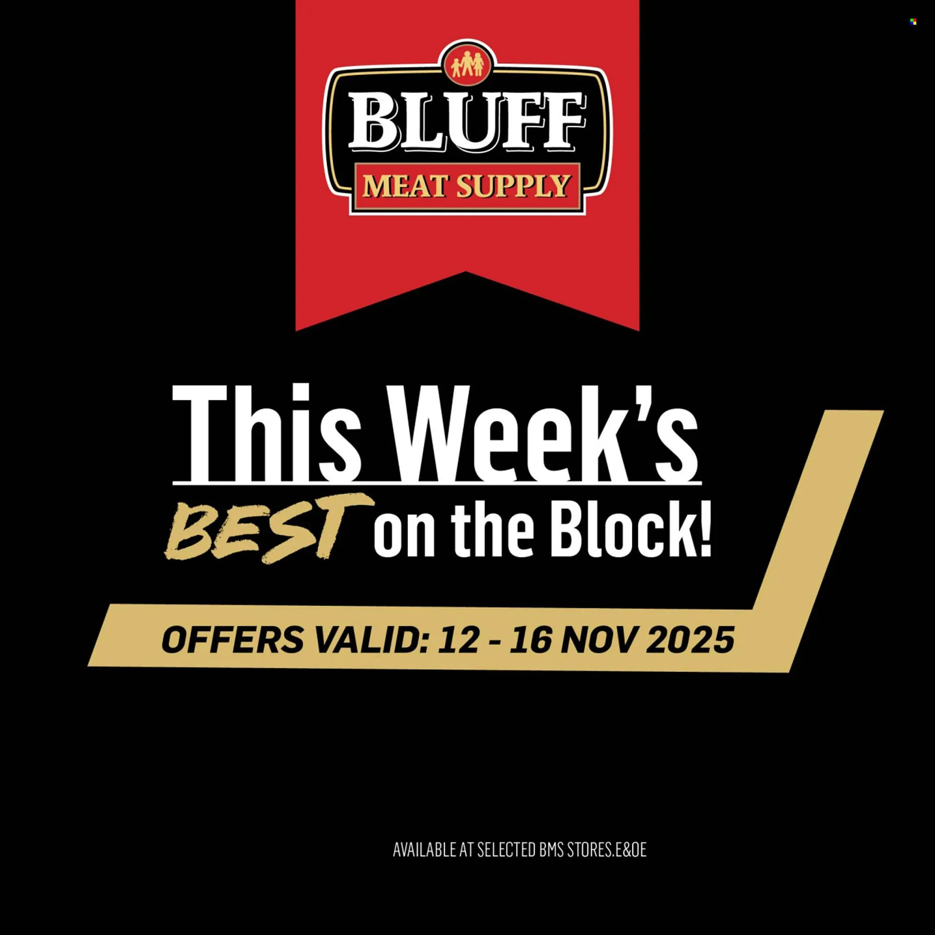 Bluff Meat Supply catalogue from 12 November to 16 November 2025 - Catalogue Page 1