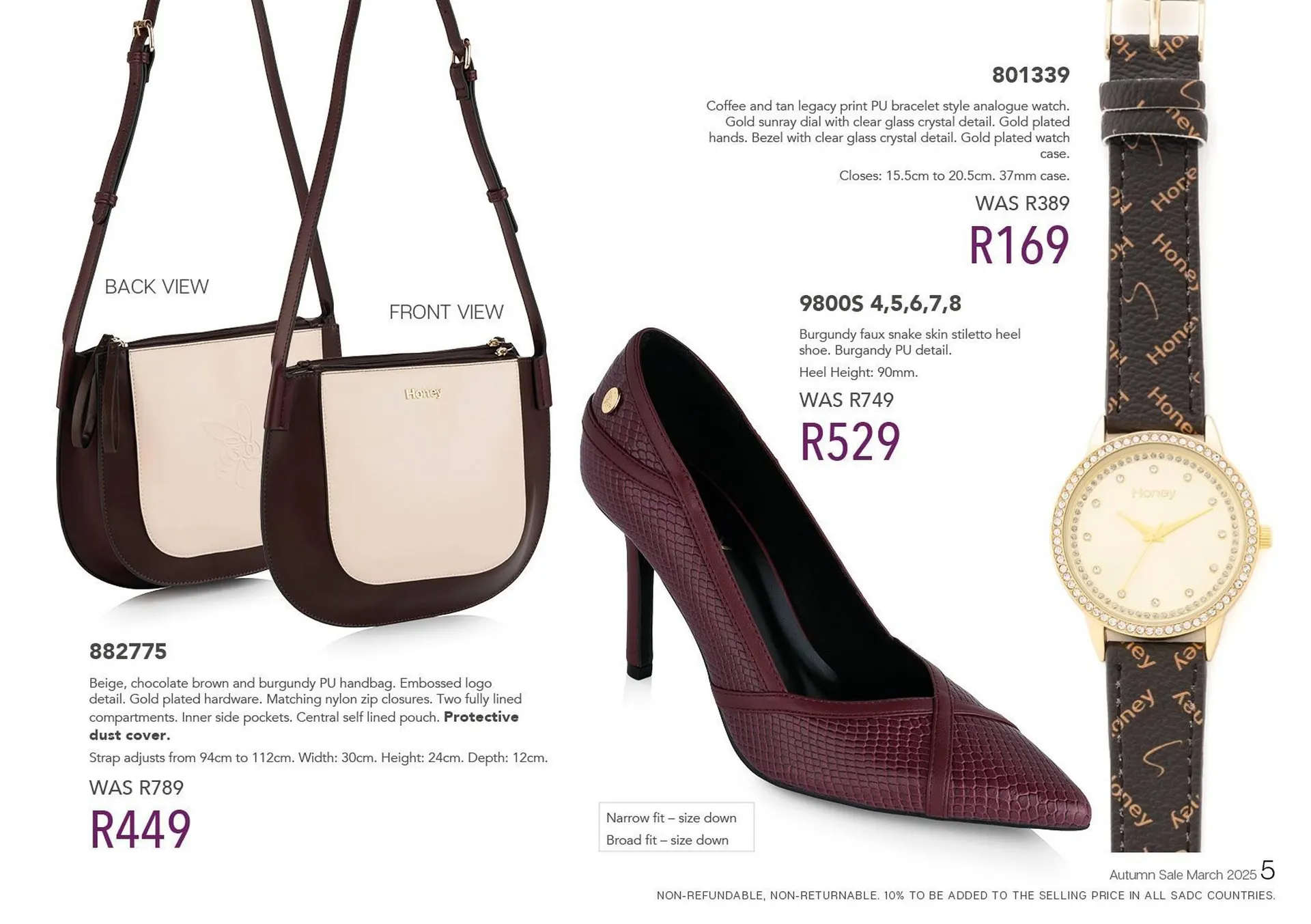 Honey Fashion Accessories catalogue from 10 April to 23 April 2025 - Catalogue Page 3