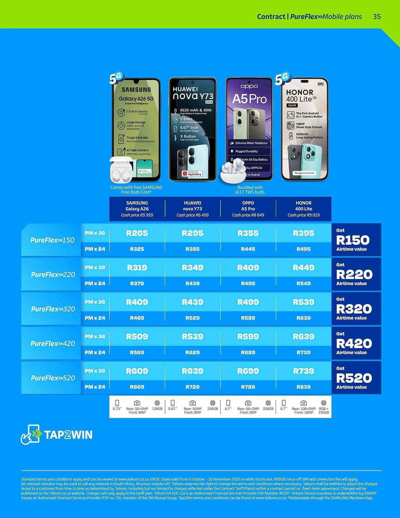 Telkom catalogue from 5 October to 30 November 2025 - Catalogue Page 32