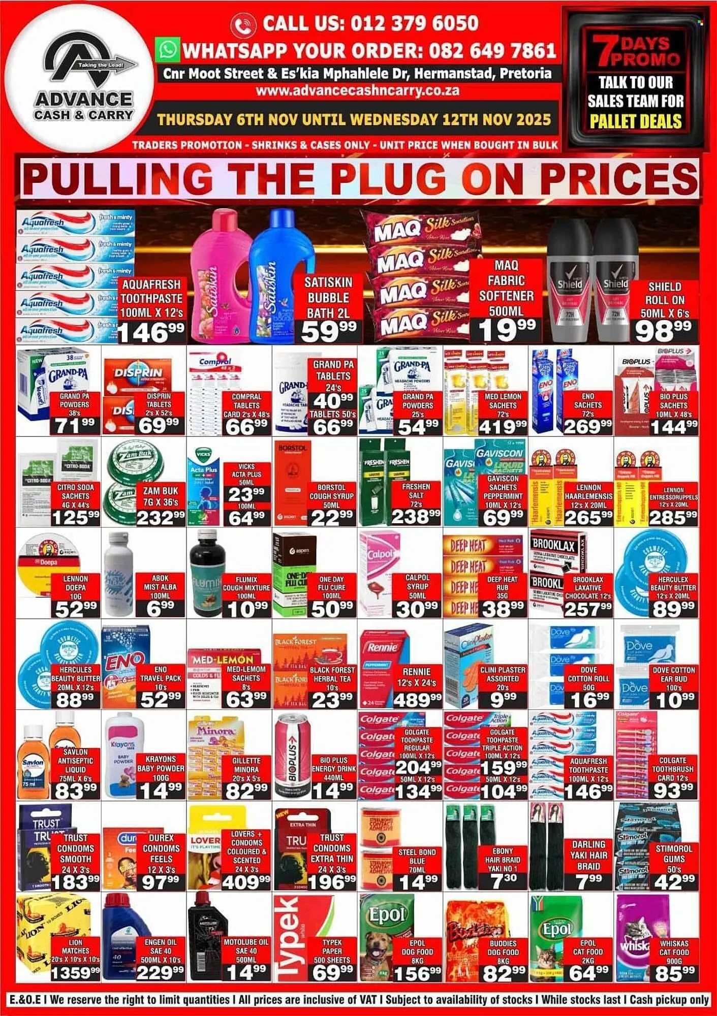 Advance Cash n Carry catalogue from 6 November to 12 November 2025 - Catalogue Page 7