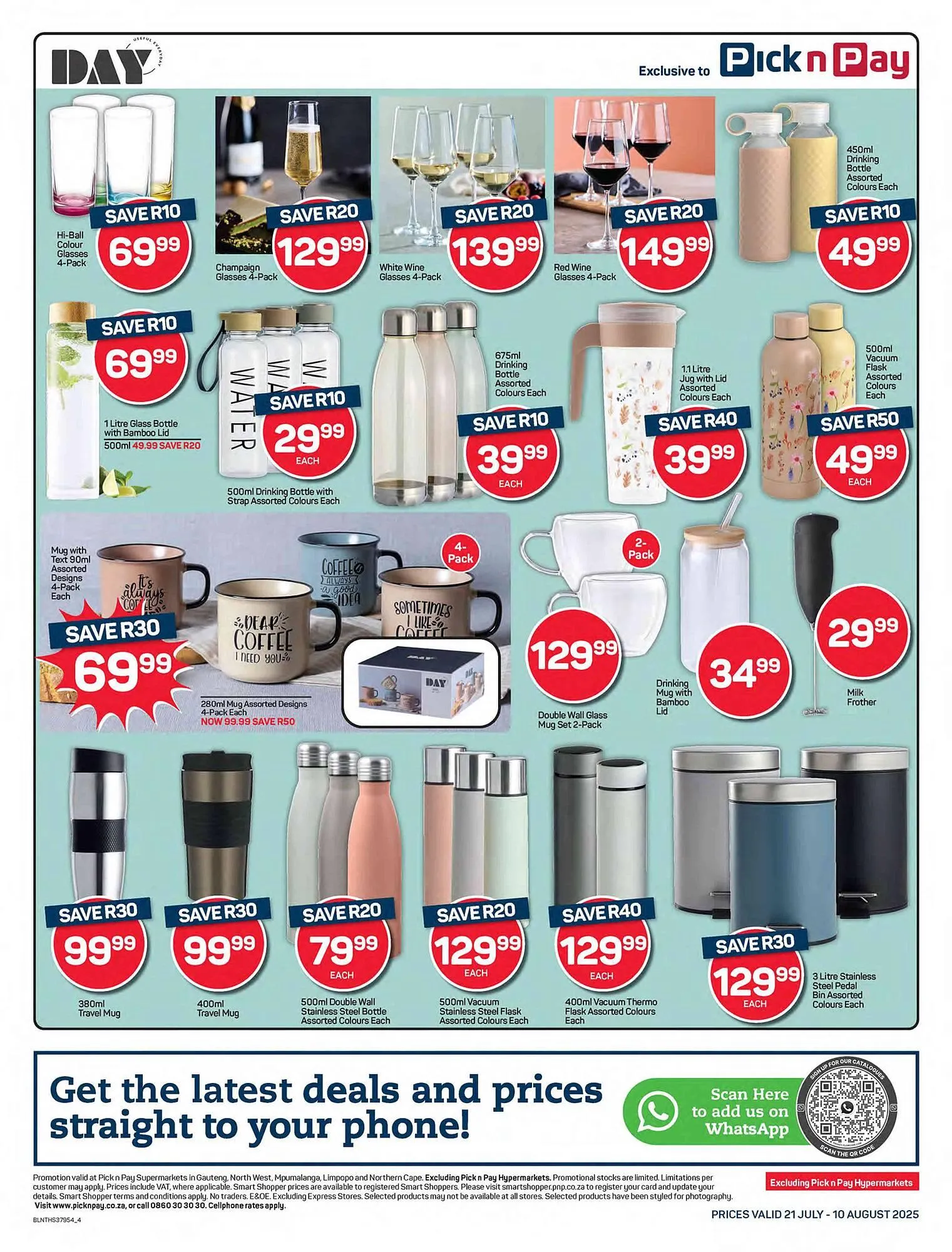 Pick n Pay catalogue from 21 July to 10 August 2025 - Catalogue Page 4