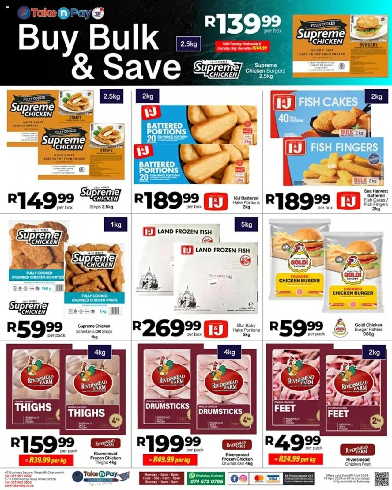 Take n Pay Specials from 9 April to 14 April 2024 - Catalogue Page 11