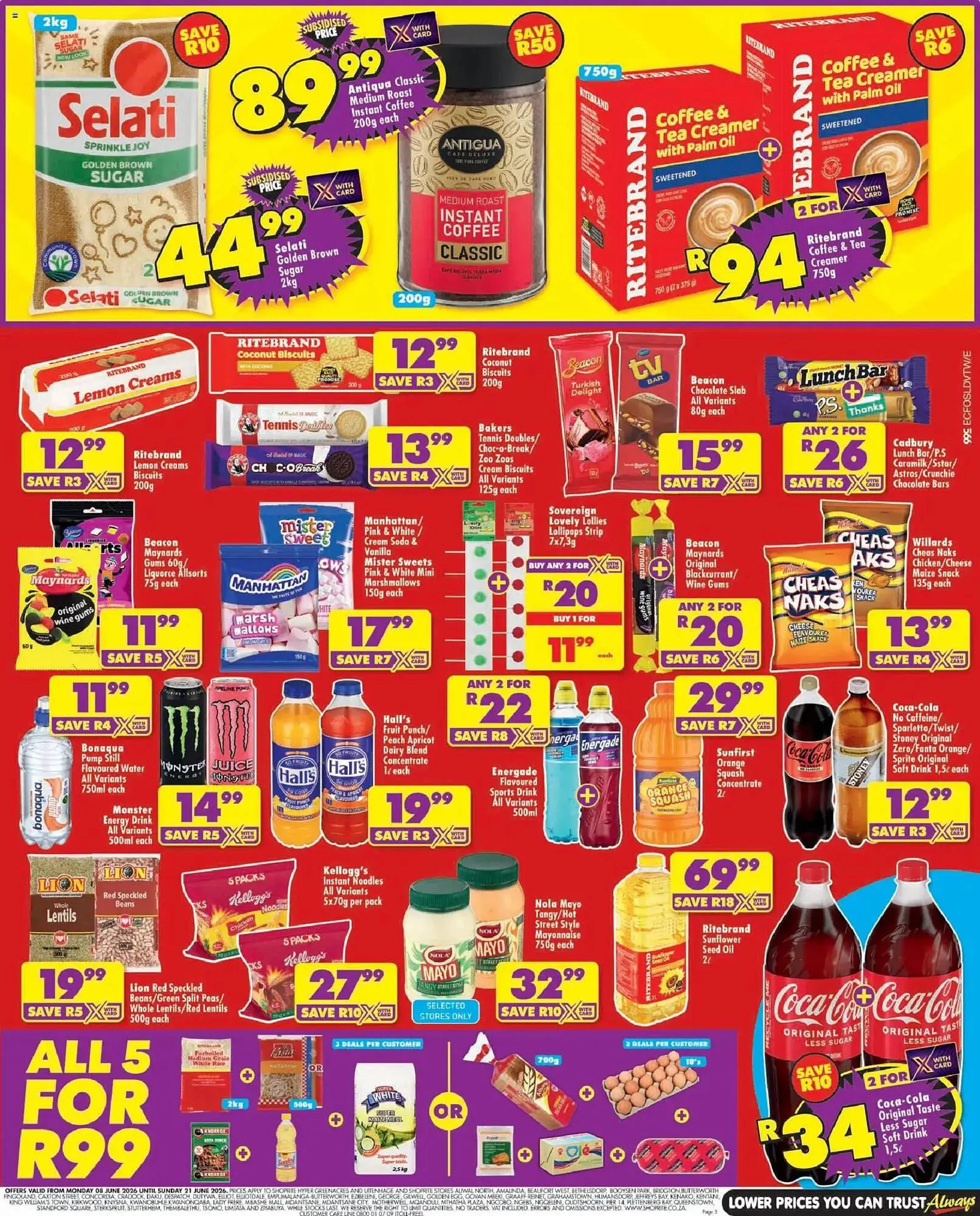 Shoprite catalogue from 8 June to 21 June 2026 - Catalogue Page 5