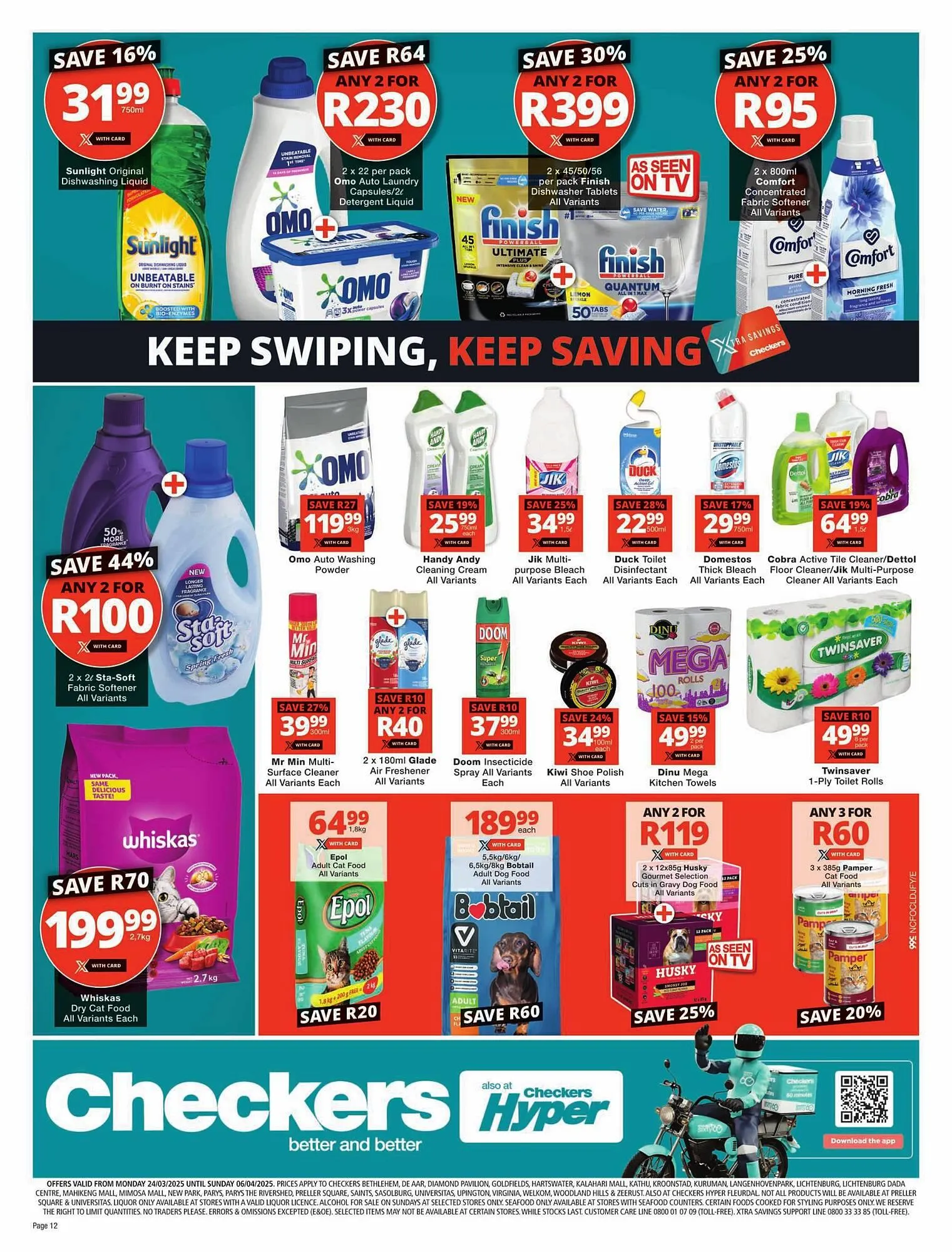 Checkers catalogue from 24 March to 6 April 2025 - Catalogue Page 12