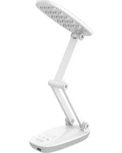 Homequip USB Rechargeable Led Desk Lamp (Foldaway)(With Power Pack)