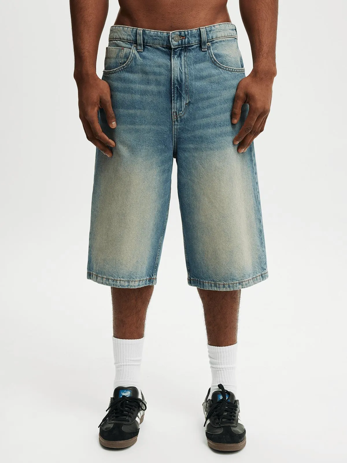 Men's Cotton On Blue Super Baggy Jorts