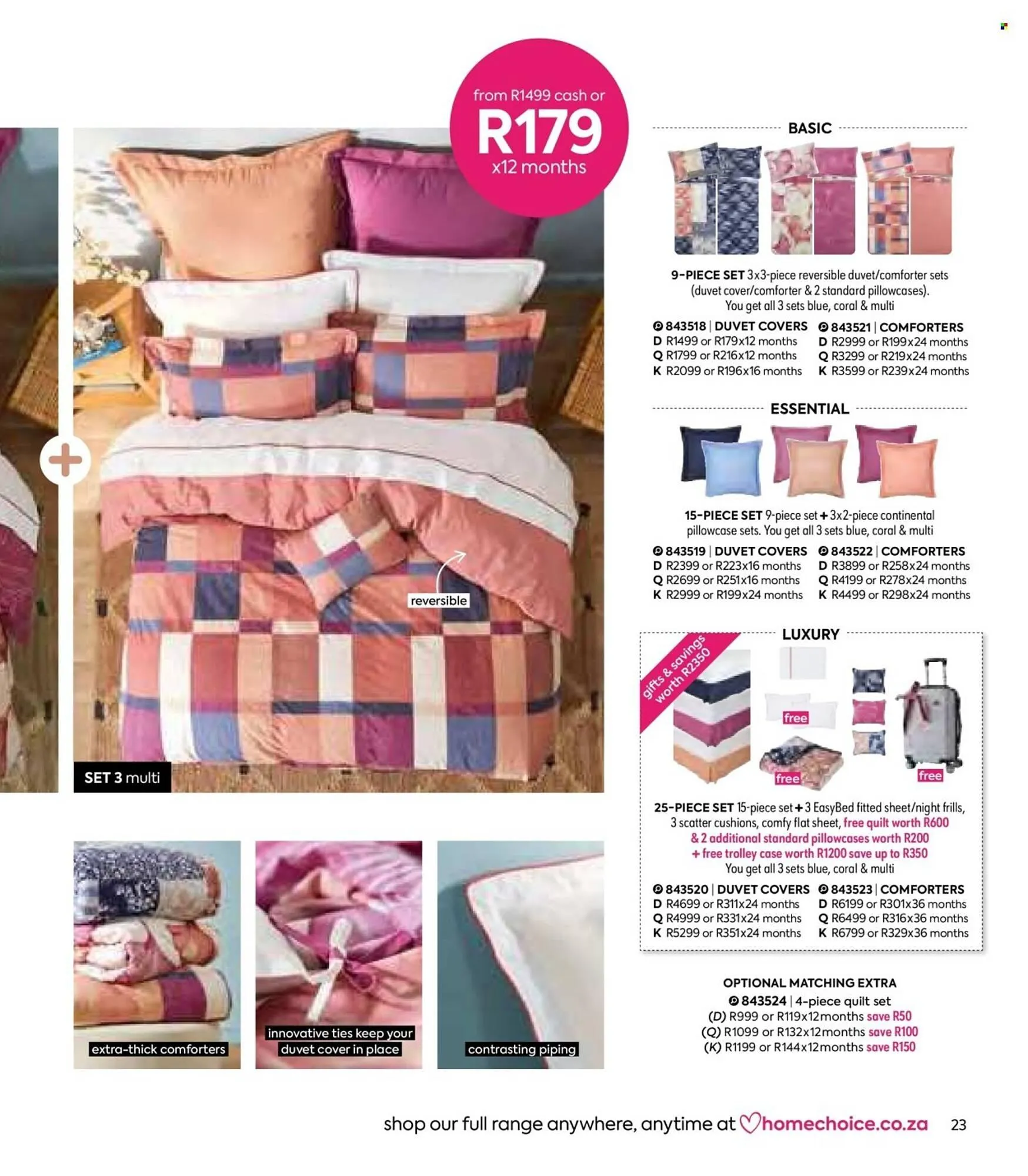 HomeChoice catalogue from 1 November to 31 December 2025 - Catalogue Page 23