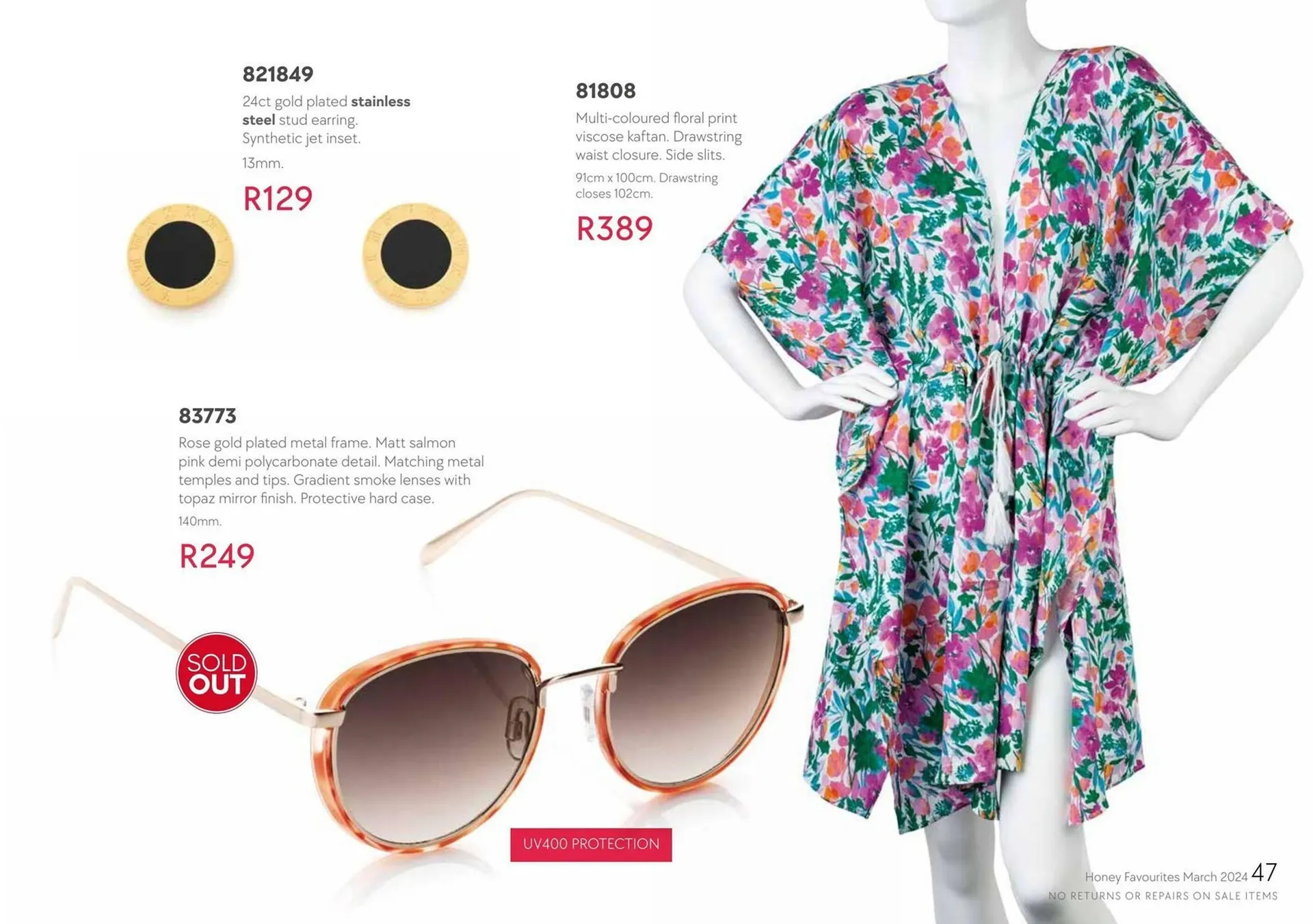 Honey Fashion Accessories catalogue from 29 March to 30 April 2024 - Catalogue Page 43