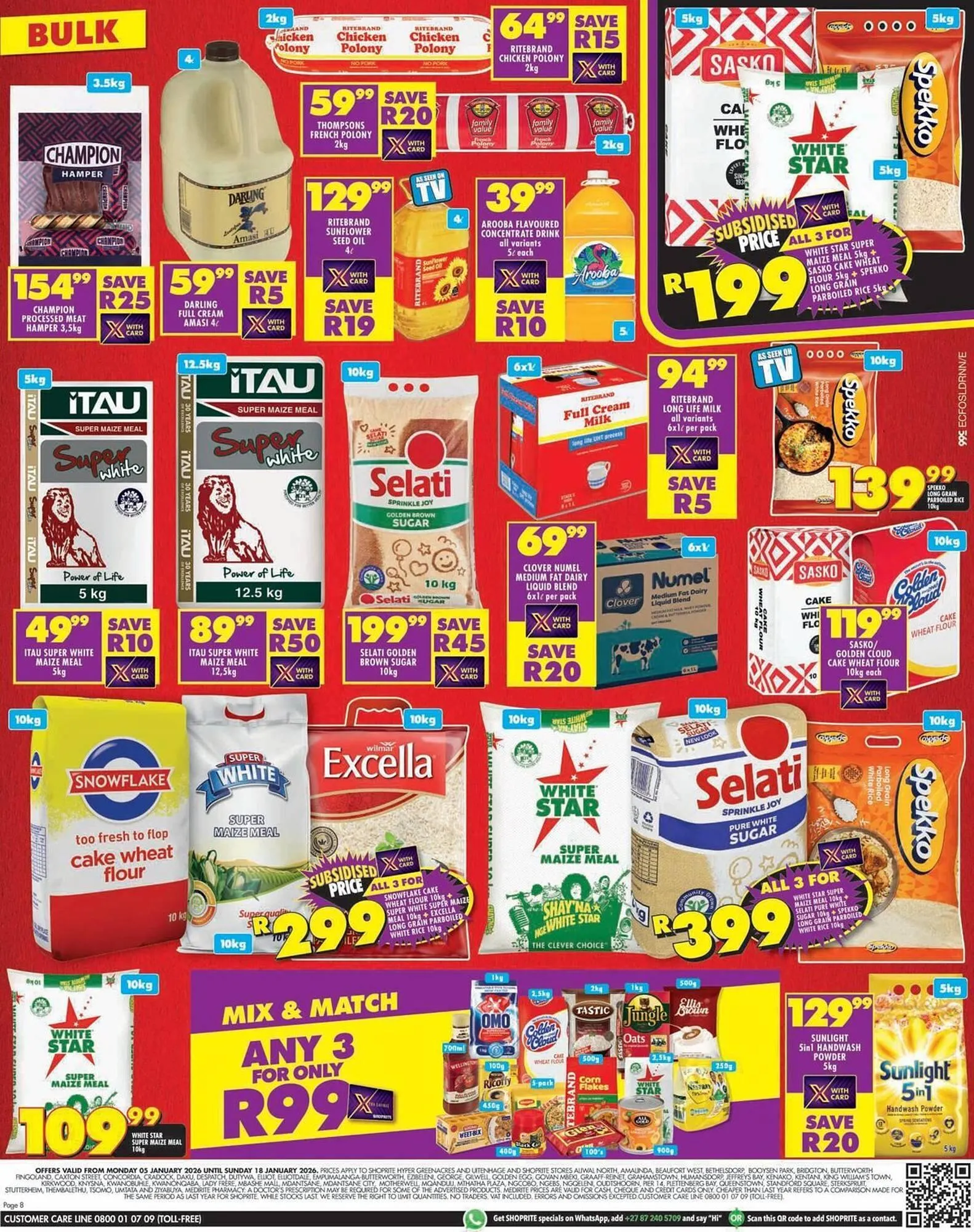 Shoprite catalogue from 5 January to 18 January 2026 - Catalogue Page 8