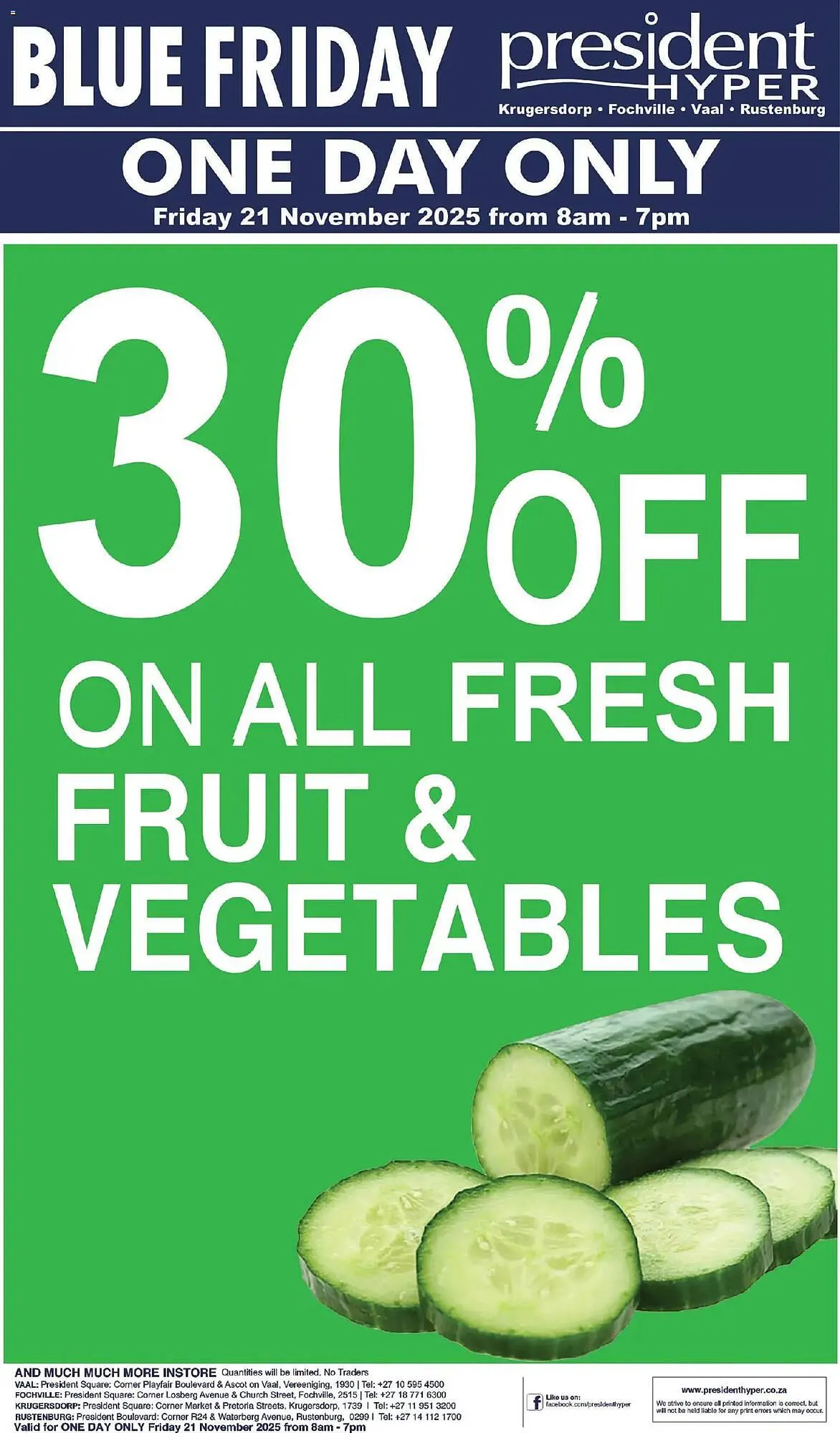 President Hyper catalogue from 20 November to 21 November 2025 - Catalogue Page 1