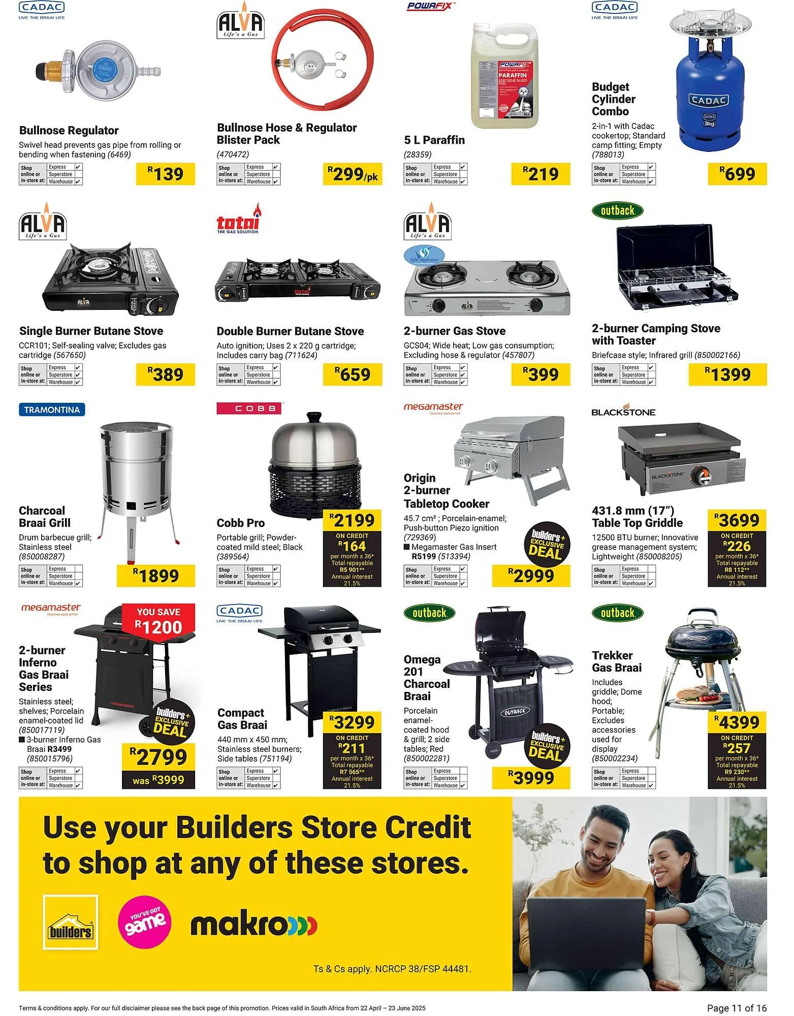 Builders Warehouse catalogue from 22 April to 23 June 2025 - Catalogue Page 8