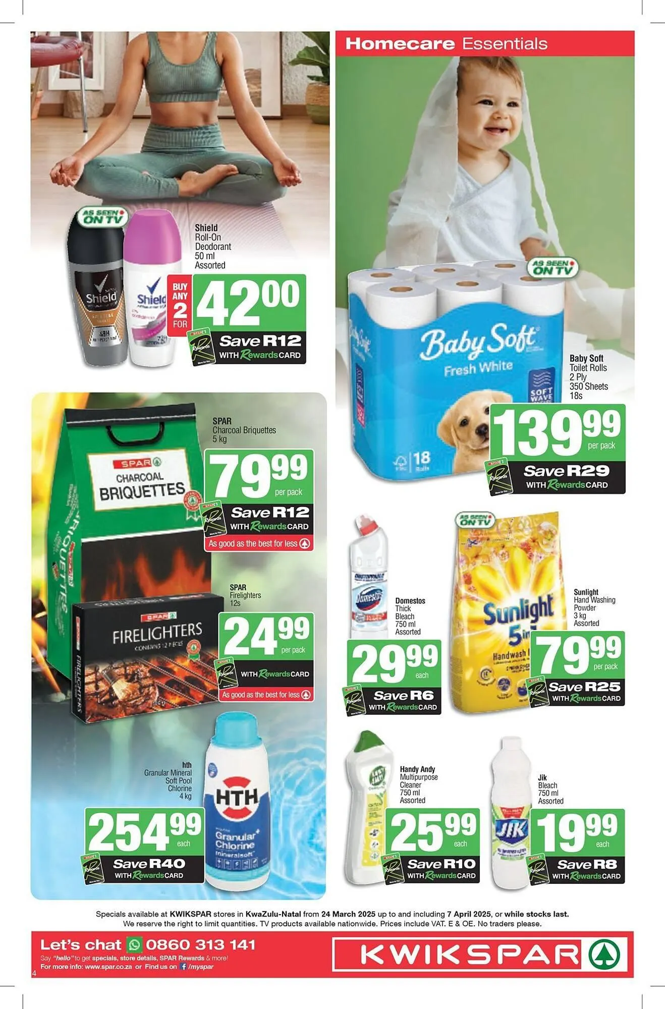 KwikSpar catalogue from 24 March to 21 April 2025 - Catalogue Page 4