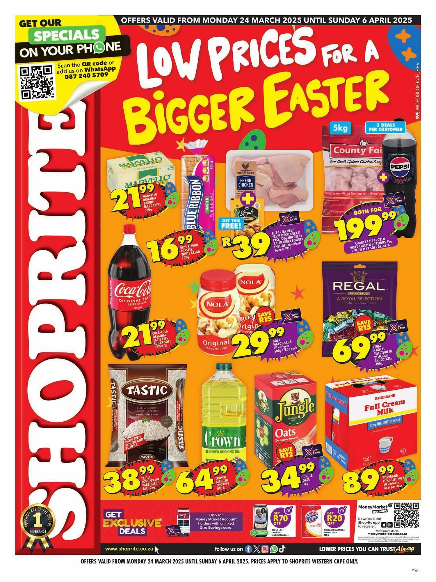 Shoprite catalogue from 24 March to 6 April 2025 - Catalogue Page 1