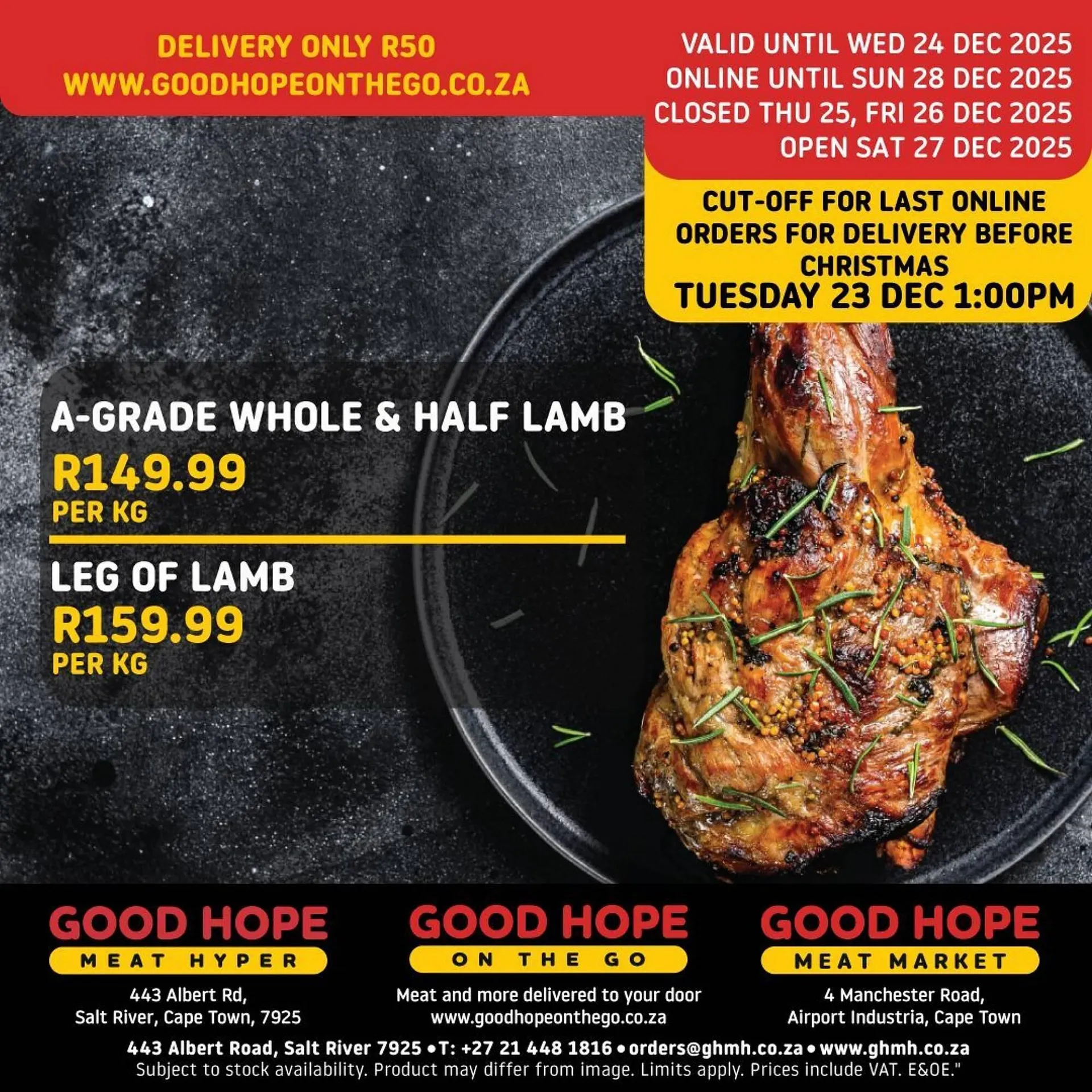 Good Hope Meat Hyper catalogue from 24 December to 27 December 2025 - Catalogue Page 2