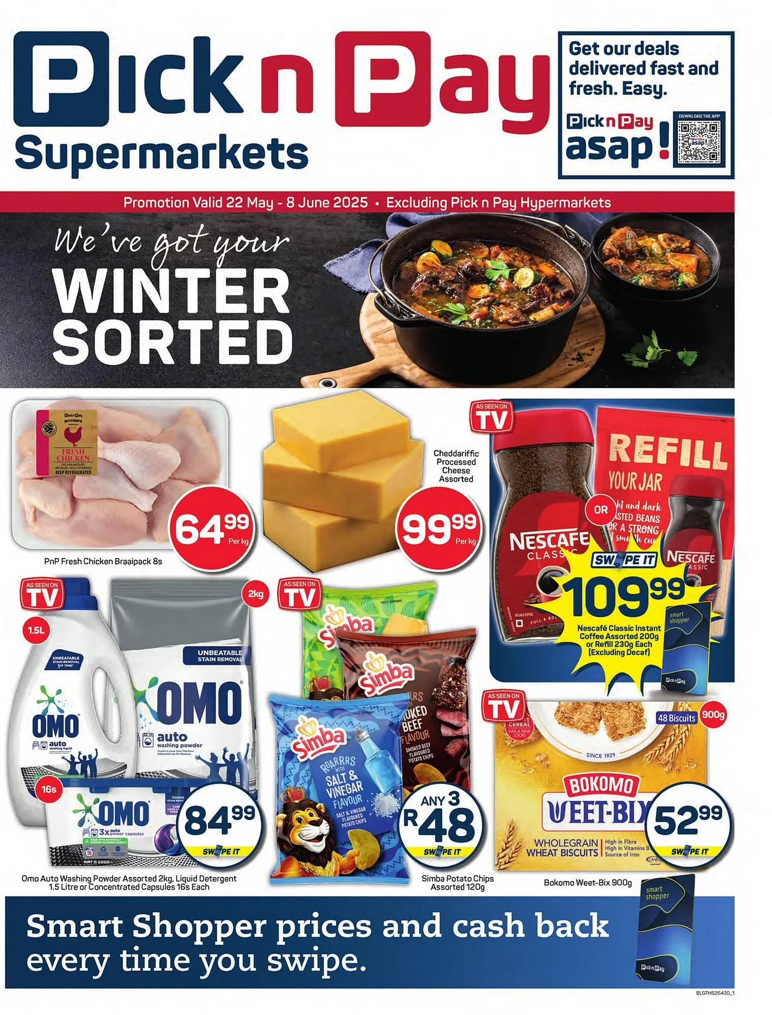 Pick n Pay catalogue from 22 May to 8 June 2025 - Catalogue Page 1