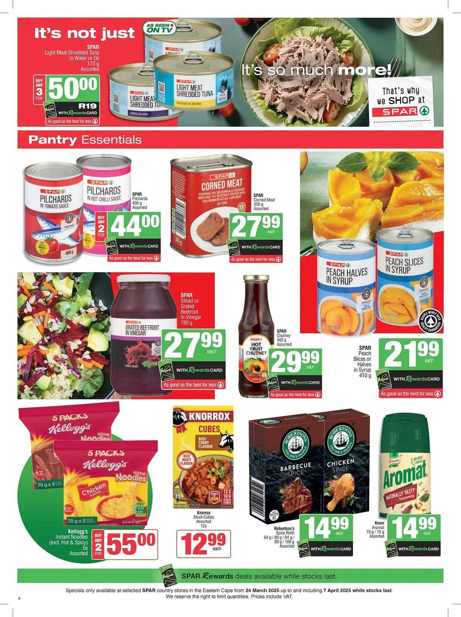Spar catalogue from 24 March to 21 April 2025 - Catalogue Page 6