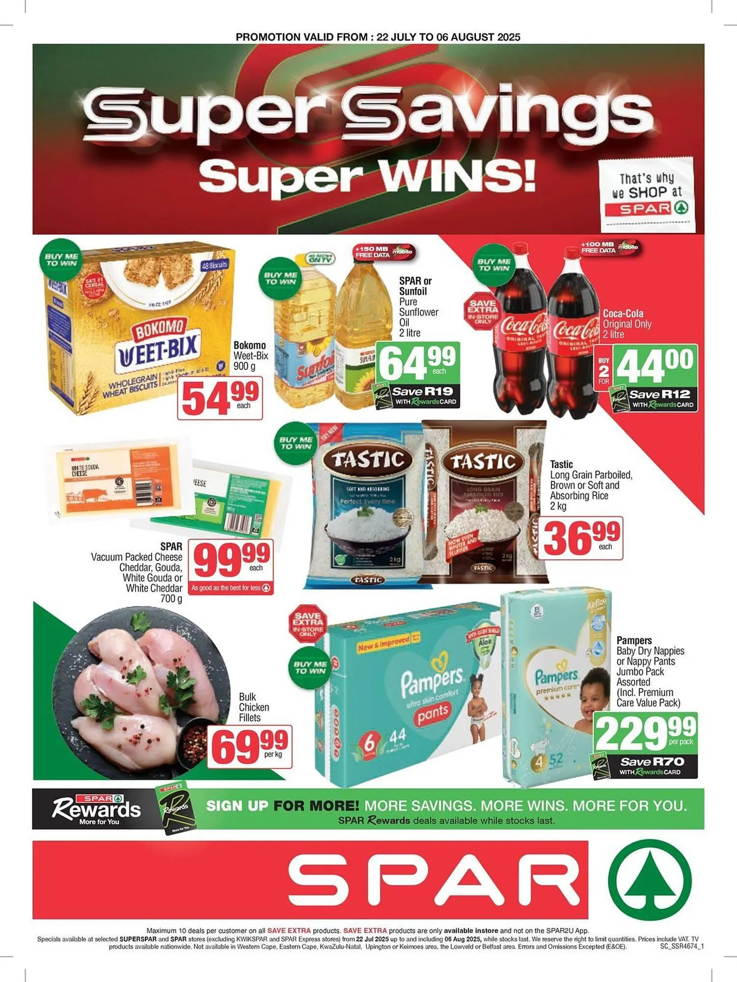 KwikSpar catalogue from 24 July to 6 August 2025 - Catalogue Page 1