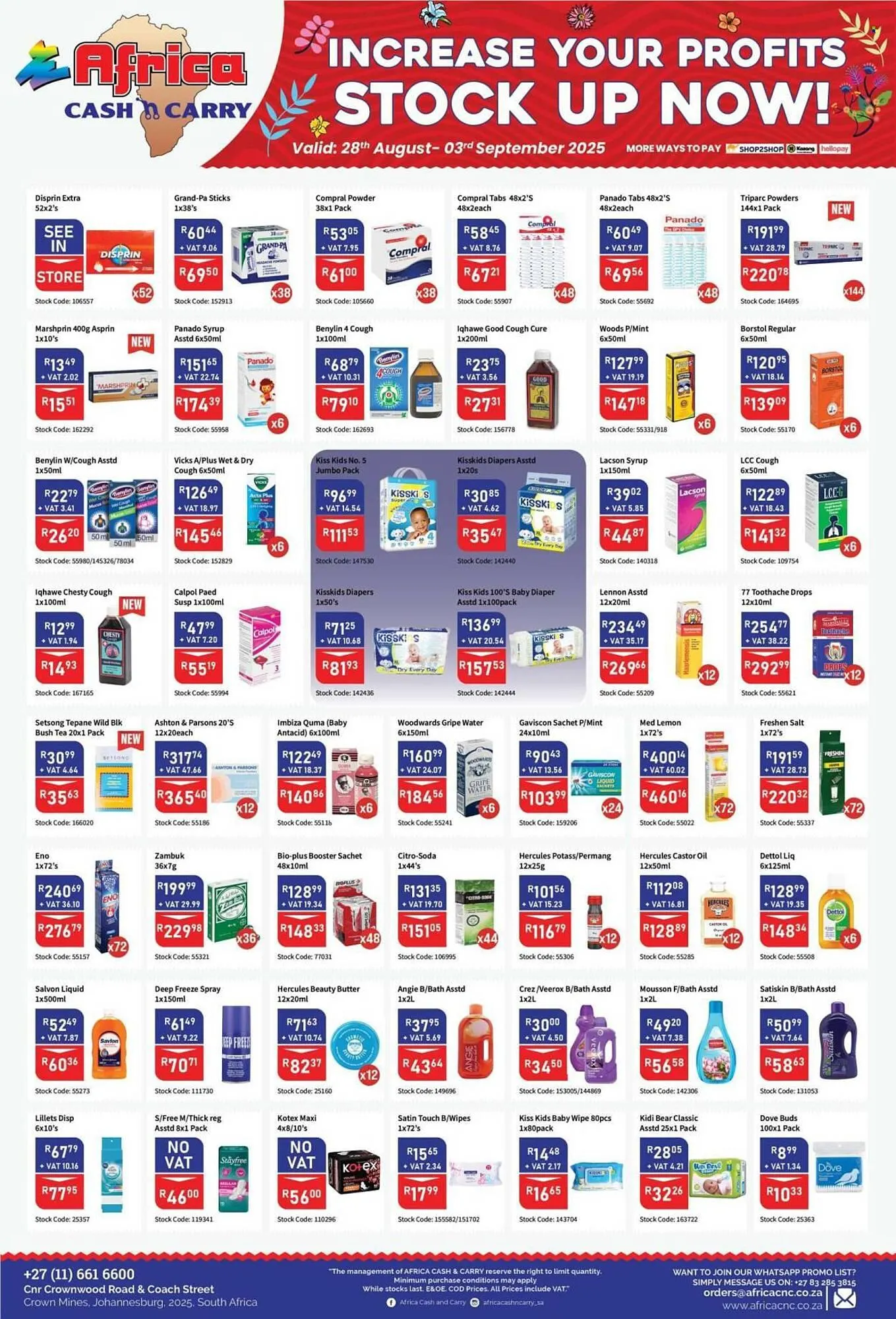Africa Cash and Carry catalogue from 28 August to 3 September 2025 - Catalogue Page 4