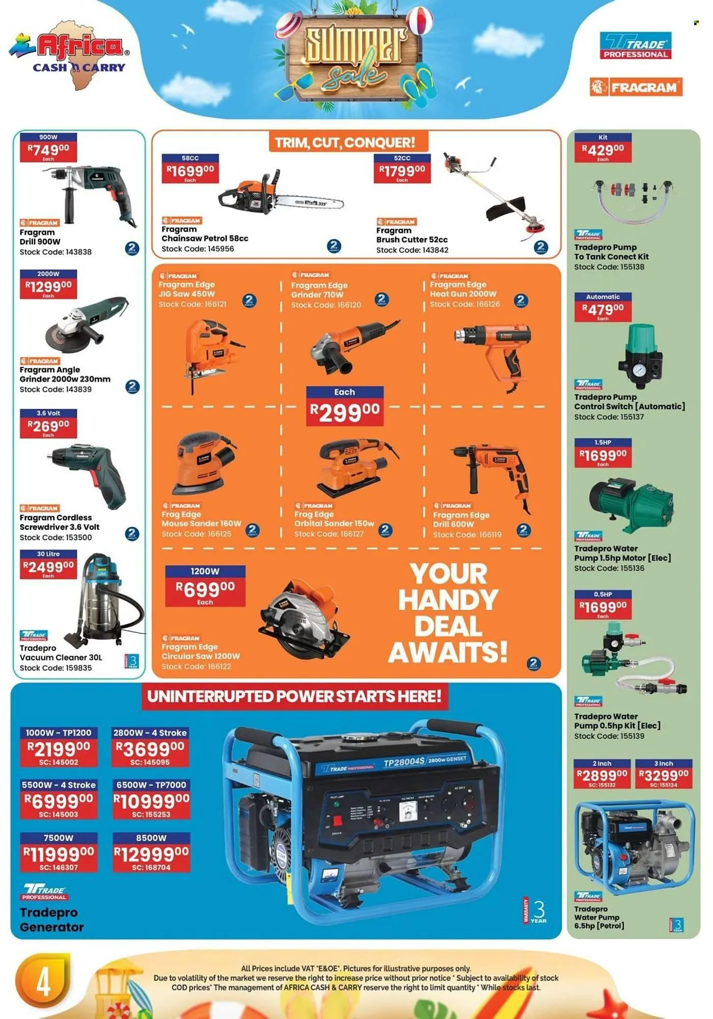 Africa Cash and Carry catalogue from 17 November to 31 January 2026 - Catalogue Page 4