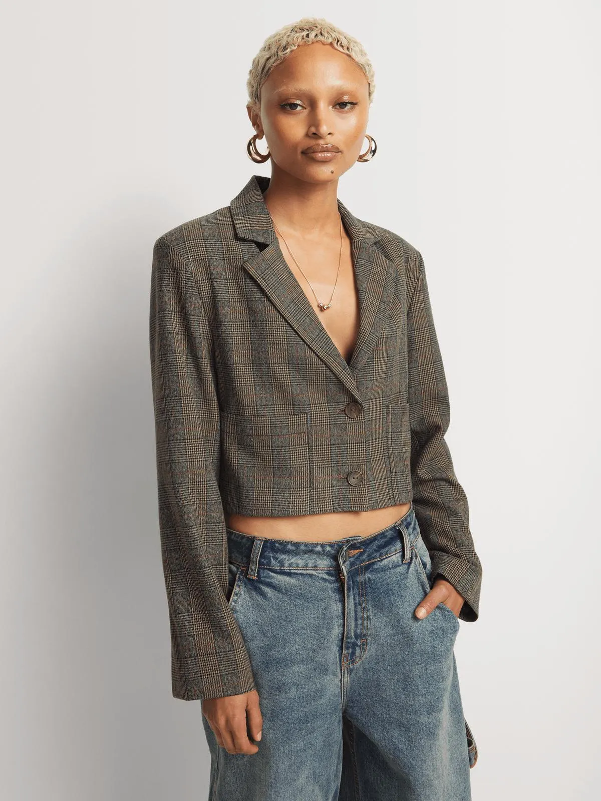 Y&G Cropped Blazer