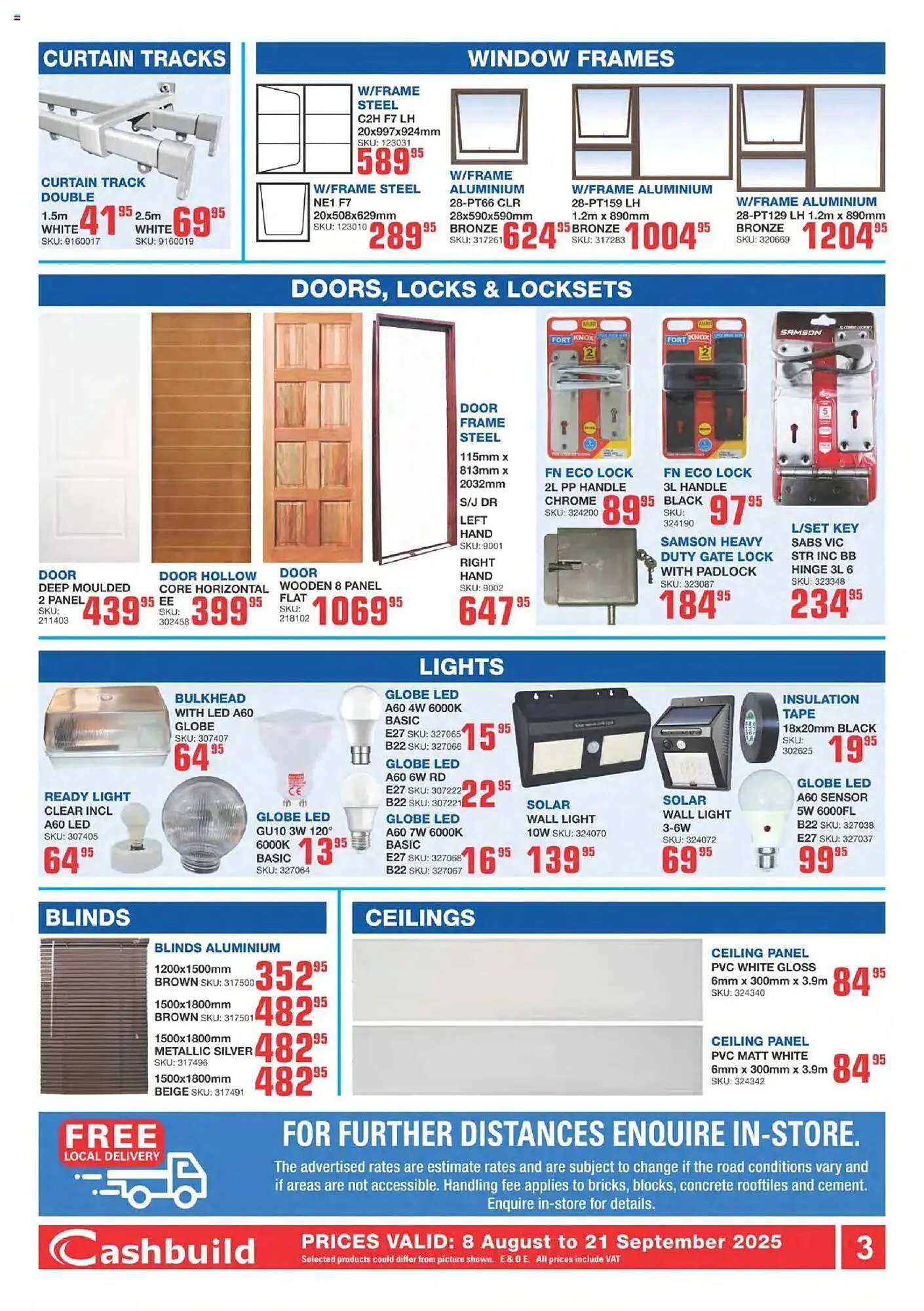 Cashbuild catalogue from 8 August to 21 September 2025 - Catalogue Page 3