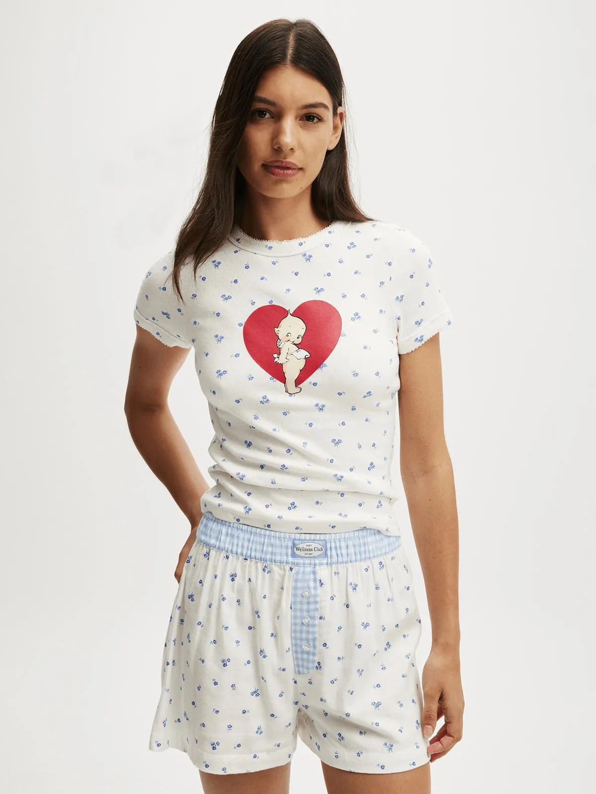 Women's Cotton On Multi Pointelle Sleep T-shirt