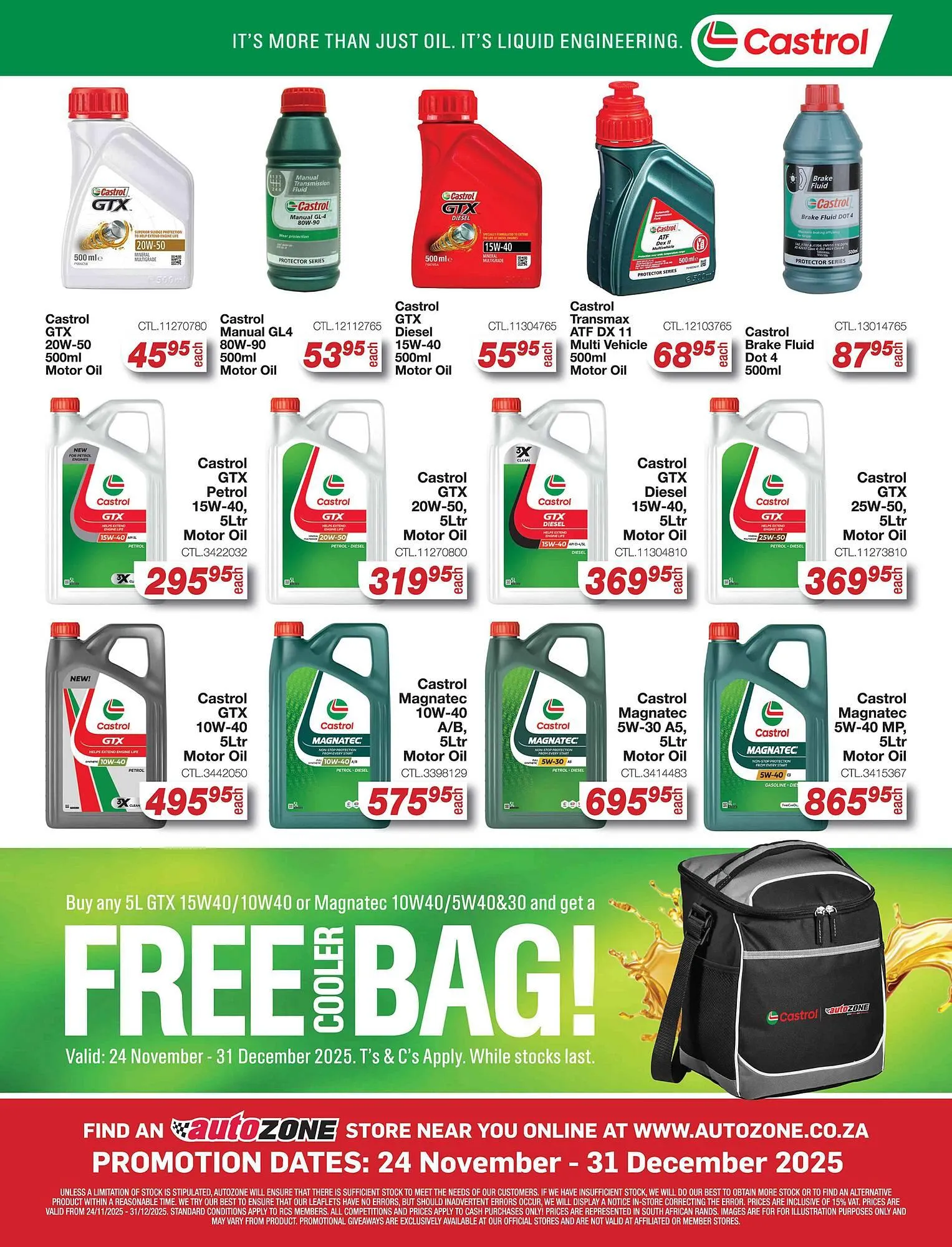 AutoZone catalogue from 24 November to 31 December 2025 - Catalogue Page 33