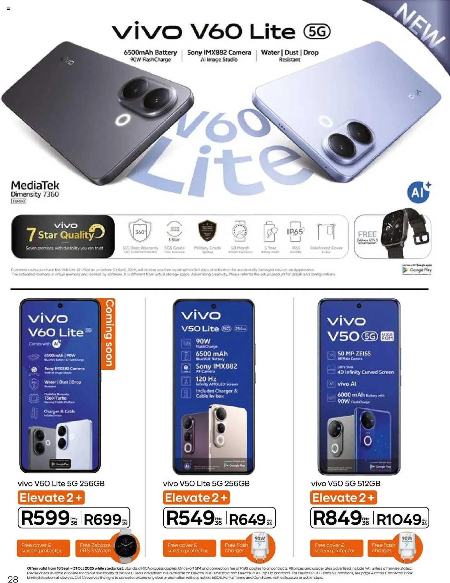Cell C catalogue from 16 September to 31 October 2025 - Catalogue Page 28