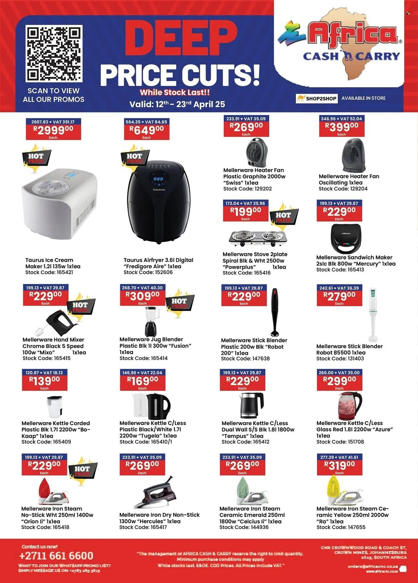 Africa Cash and Carry catalogue from 12 April to 23 April 2025 - Catalogue Page 1