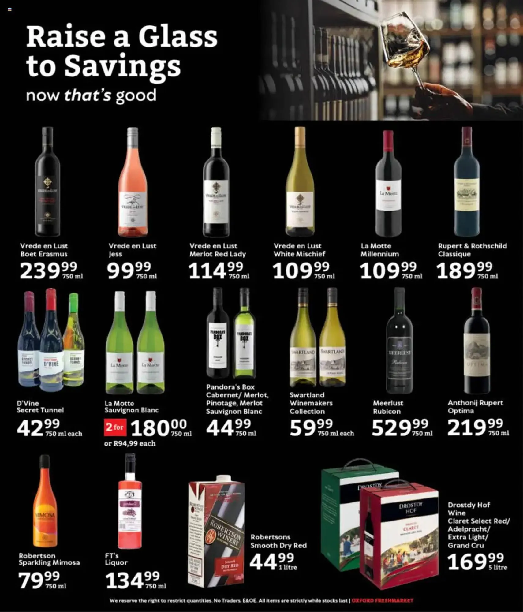 Oxford Freshmarket catalogue from 9 April to 15 April 2025 - Catalogue Page 1