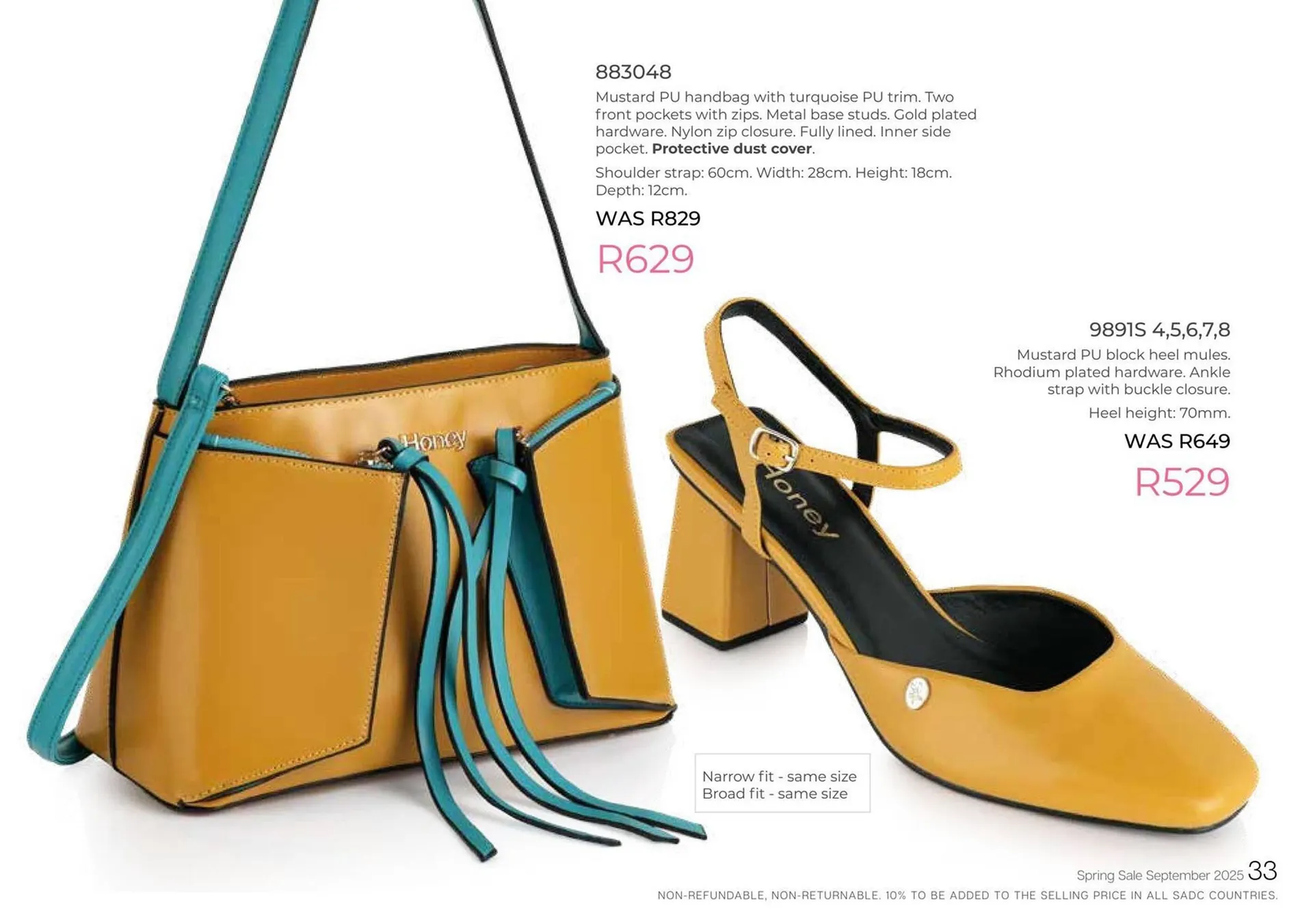 Honey Fashion Accessories catalogue from 3 September to 30 September 2025 - Catalogue Page 35