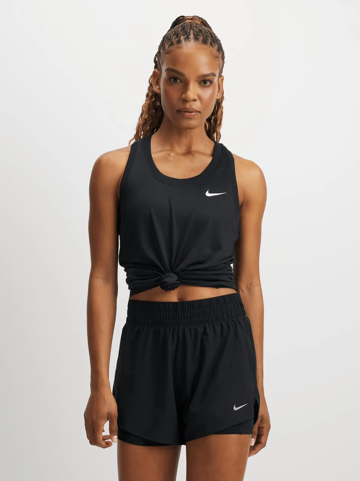 Nike Womens Dri-Fit Black Racerback Tank Top