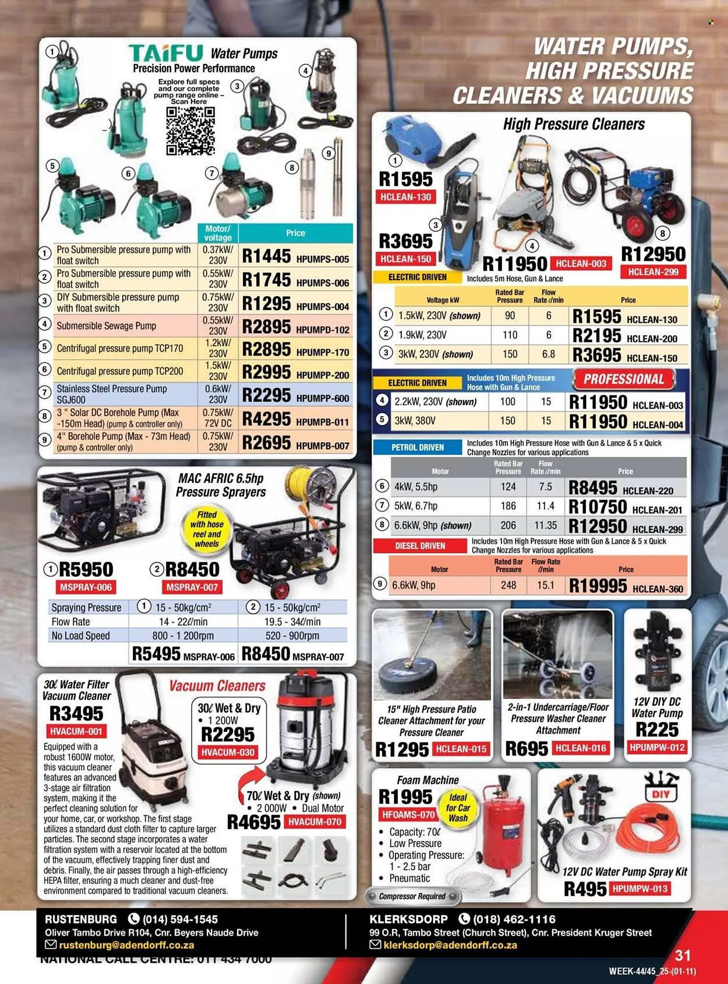 Adendorff Machinery Mart catalogue from 1 November to 30 November 2025 - Catalogue Page 33
