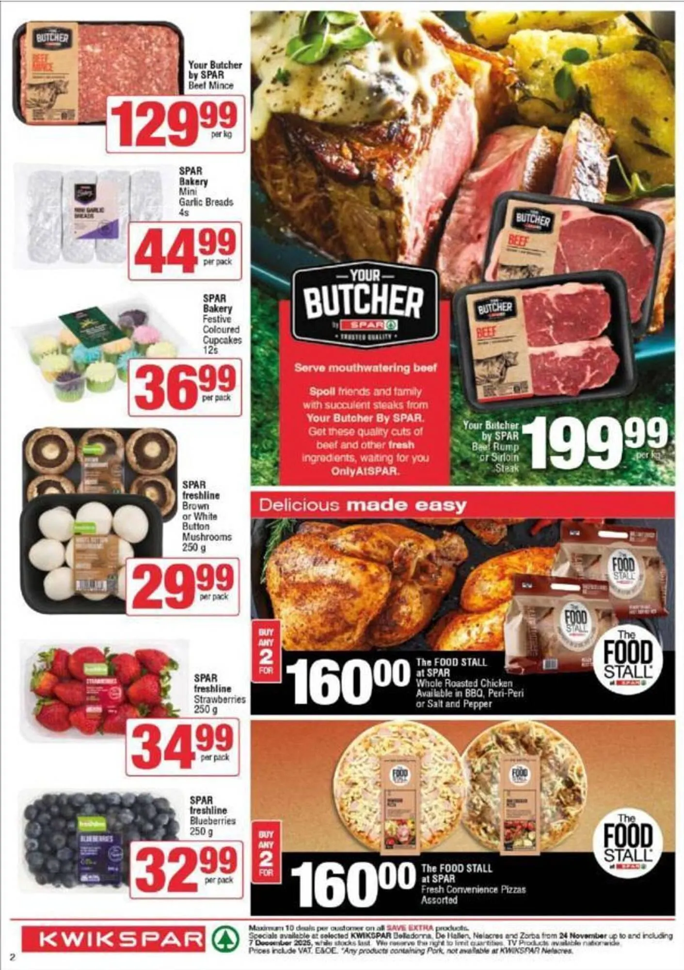 KwikSpar catalogue from 24 November to 7 December 2025 - Catalogue Page 4