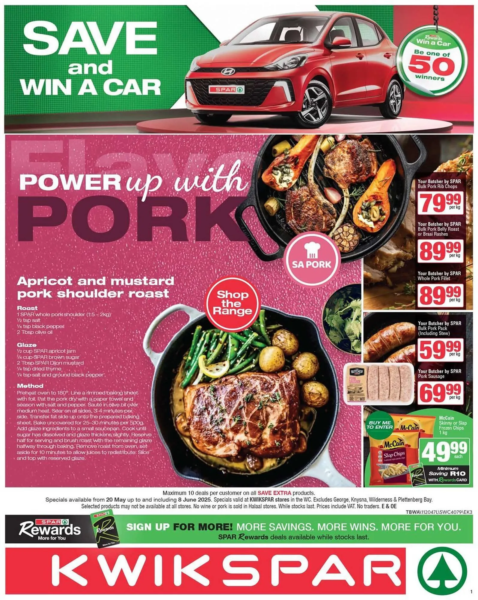KwikSpar catalogue from 20 May to 8 June 2025 - Catalogue Page 1