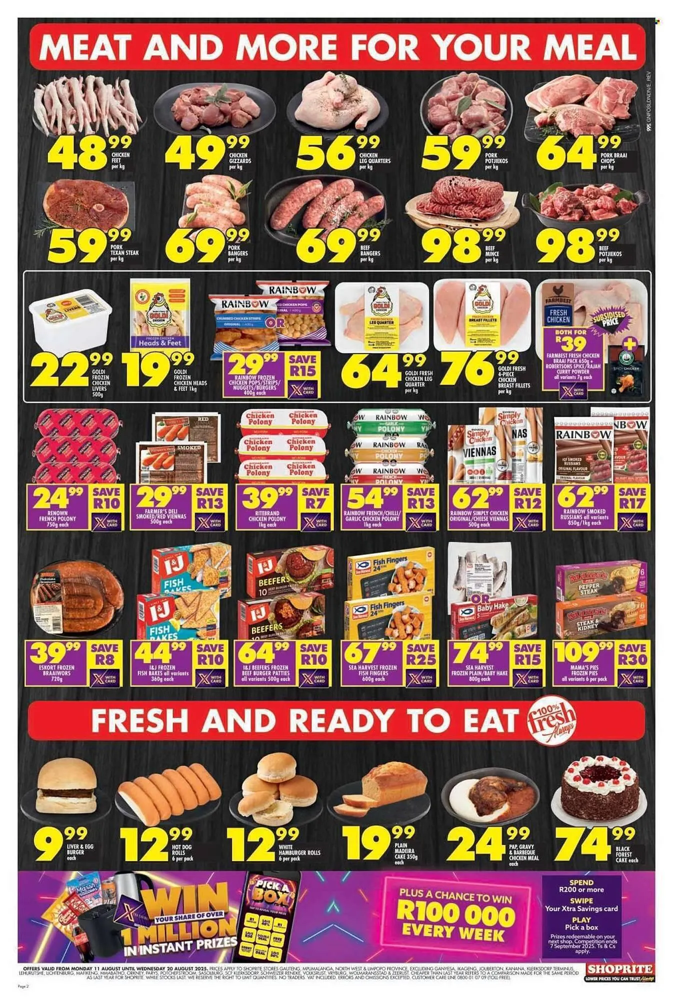 Shoprite catalogue from 11 August to 20 August 2025 - Catalogue Page 2