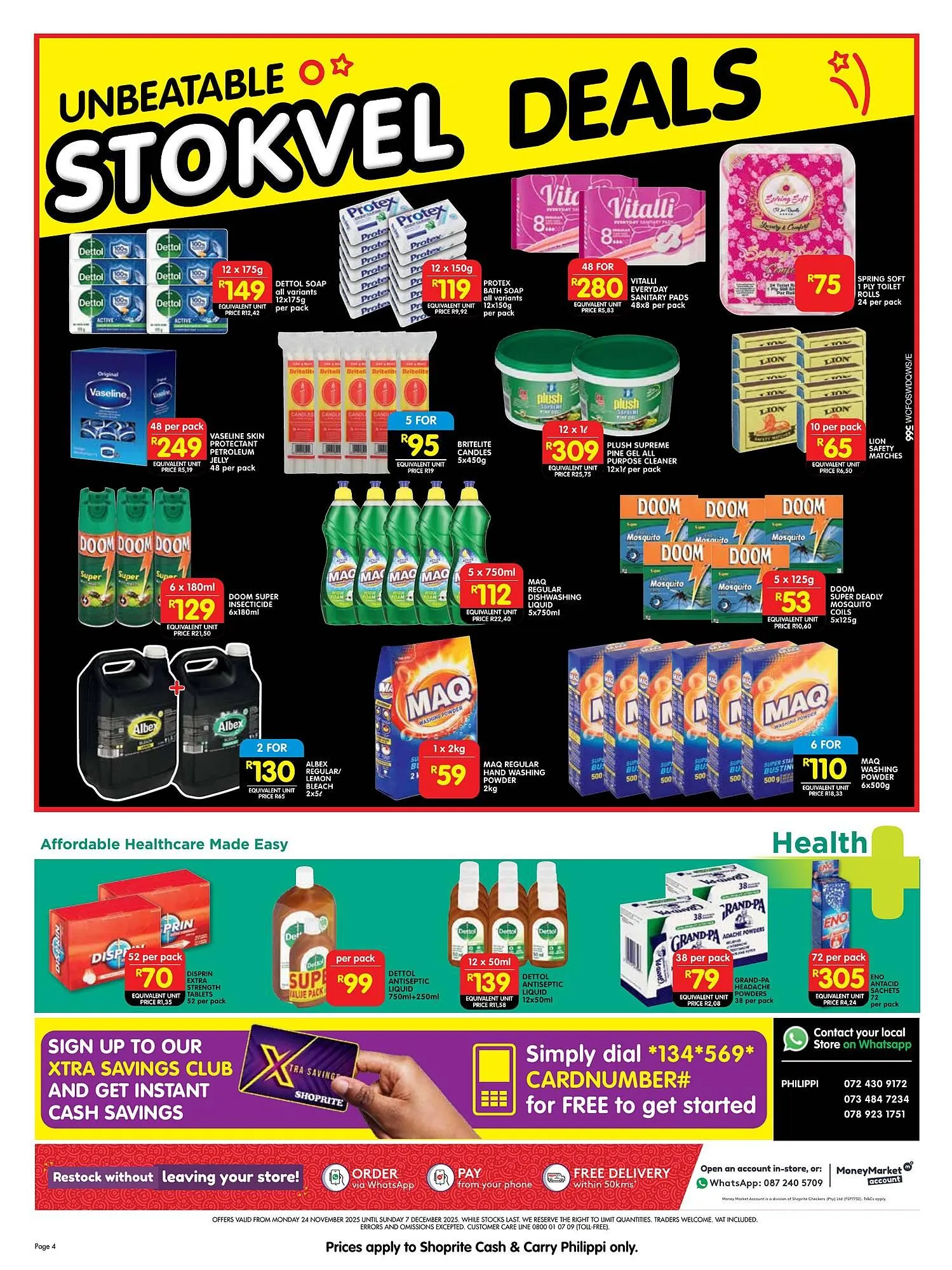 Shoprite catalogue from 24 November to 7 December 2025 - Catalogue Page 8