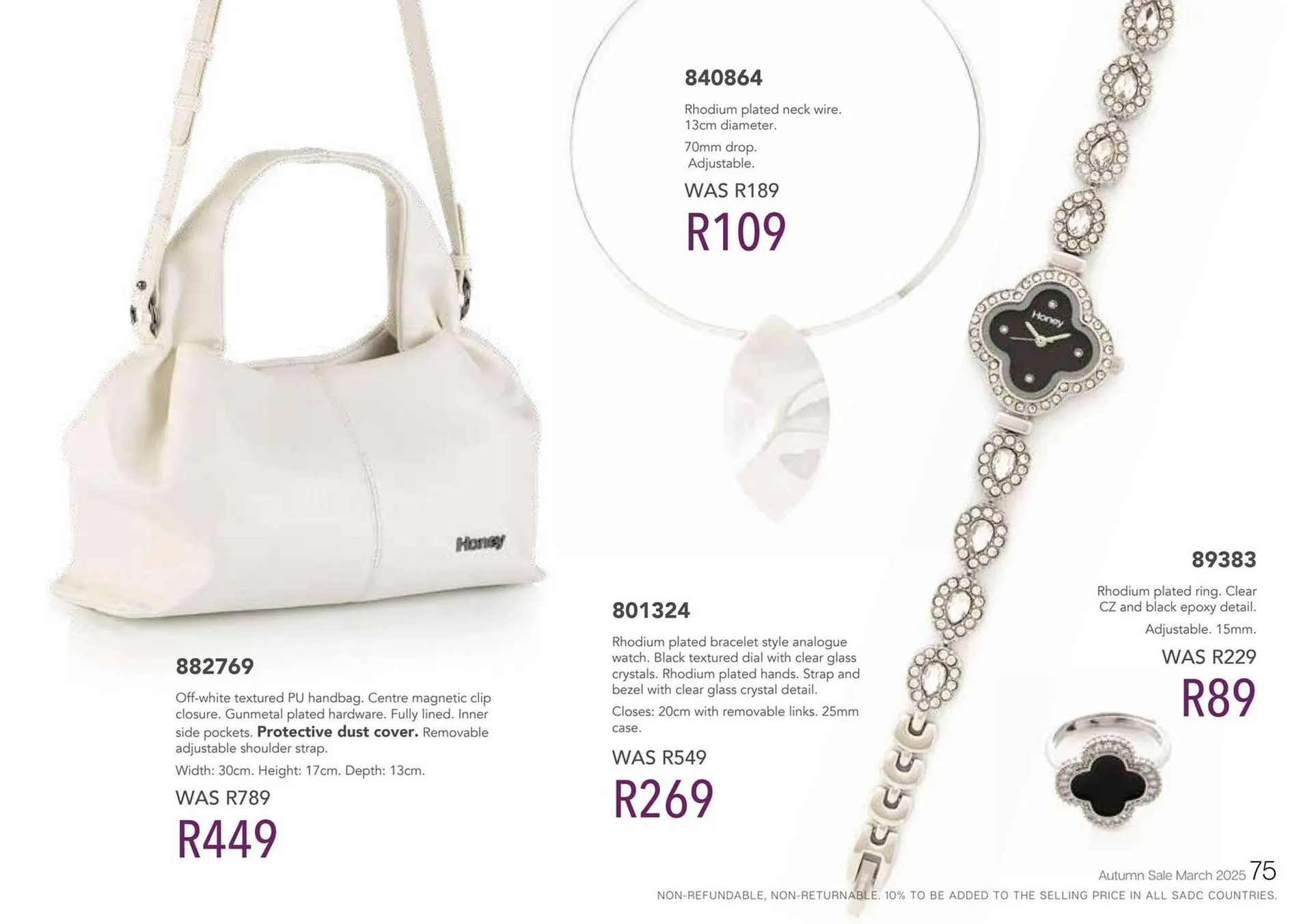 Honey Fashion Accessories catalogue from 6 June to 12 June 2025 - Catalogue Page 77