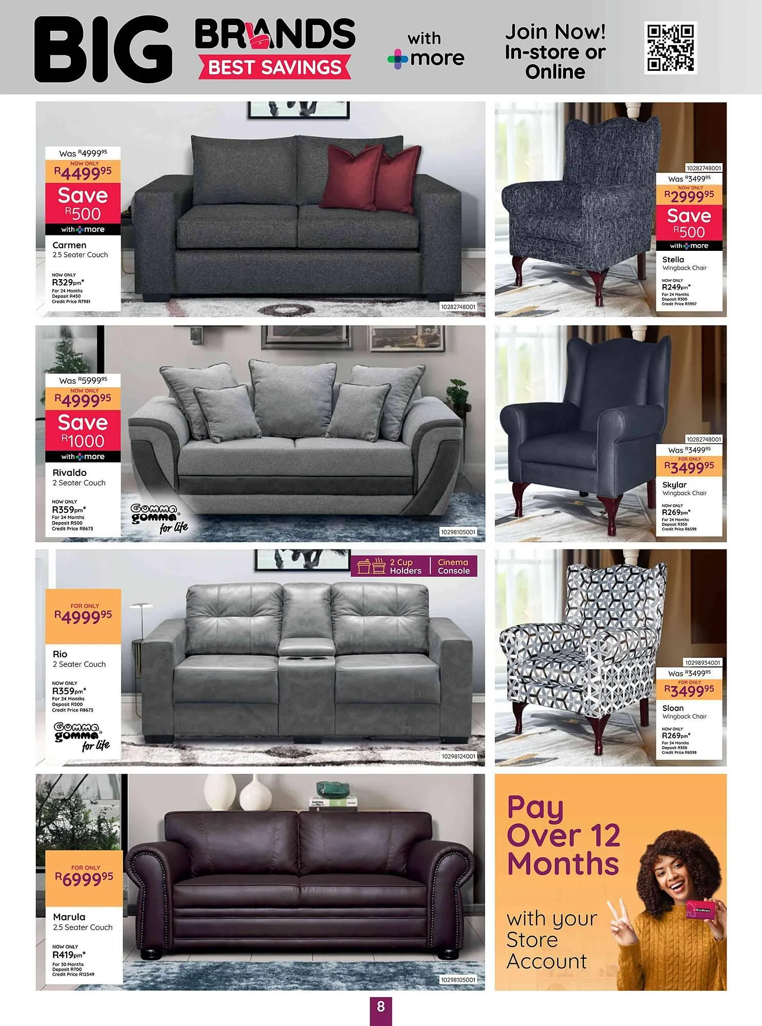 Bradlows catalogue from 17 February to 16 March 2025 - Catalogue Page 8